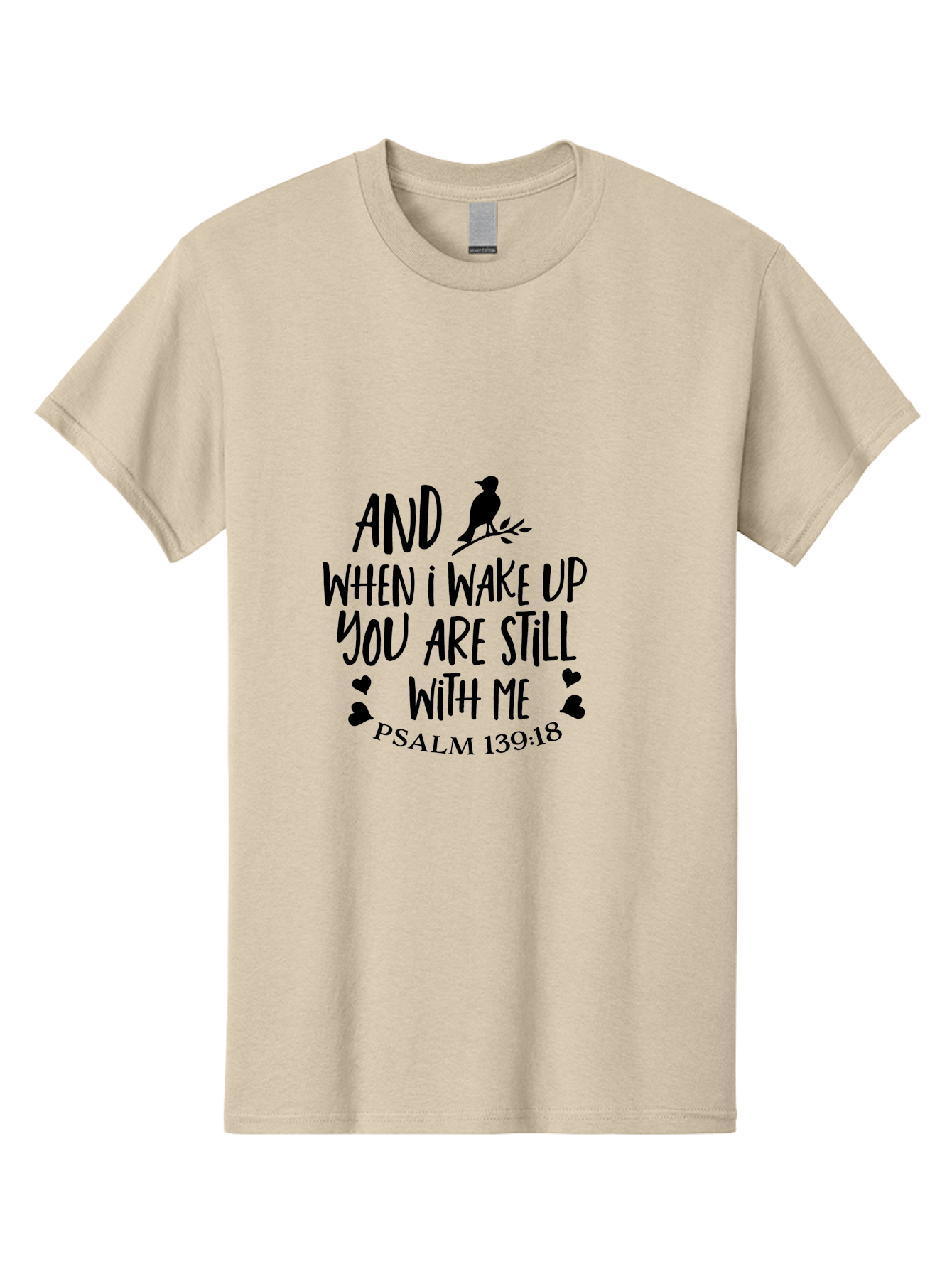 Psalm-139-18 Men'S Graphic Tee, 100% Cotton, Comfortable Casual Summer Wear, Machine Washable, Psalm 139:18, Inspirational Quote, Bible Verse, Faith-Based Design, Motivational Message, Spiritual Quote, God Is Good, Love Is Kind Aad105 9