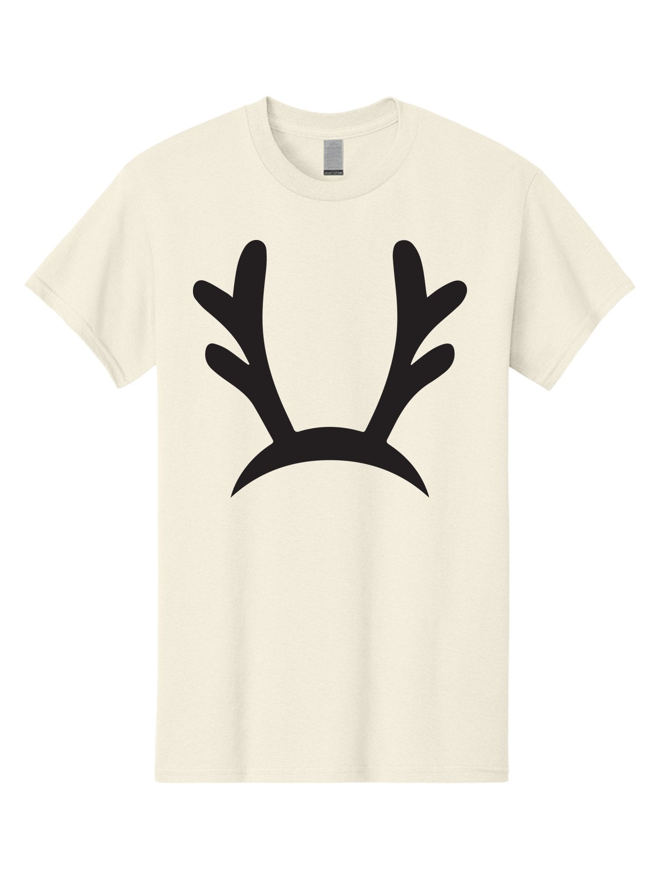 Reindeer-Antlers Men'S Graphic Tee, 100% Cotton, Comfortable Casual Summer Wear, Machine Washable, Reindeer Antlers, Festive Accessories, Holiday Decorations, Christmas Attire, Party Props, Novelty Headbands, Antler Headband Aad121 7