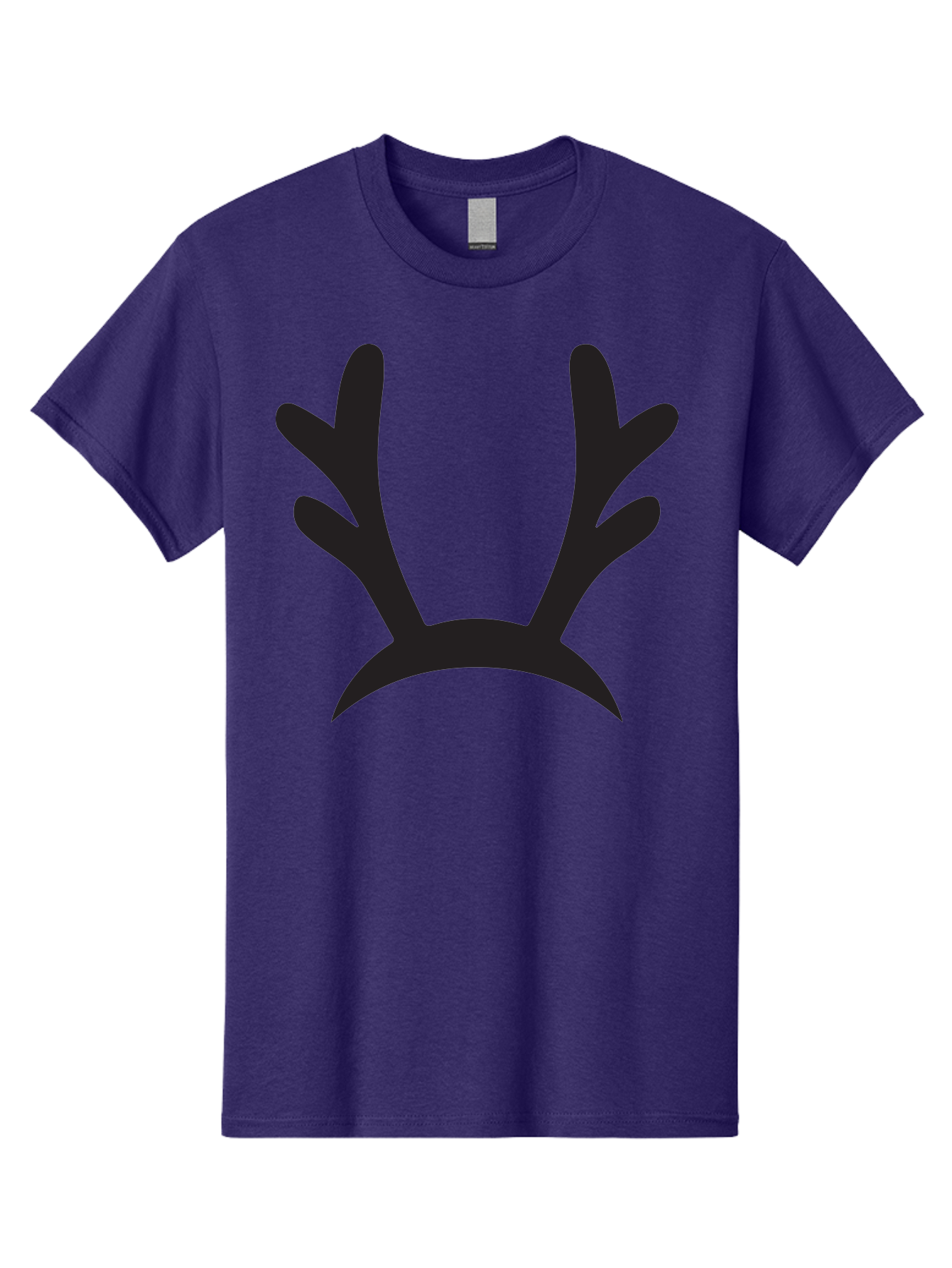 Reindeer-Antlers Men'S Graphic Tee, 100% Cotton, Comfortable Casual Summer Wear, Machine Washable, Reindeer Antlers, Festive Accessories, Holiday Decorations, Christmas Attire, Party Props, Novelty Headbands, Antler Headband Aad121 15