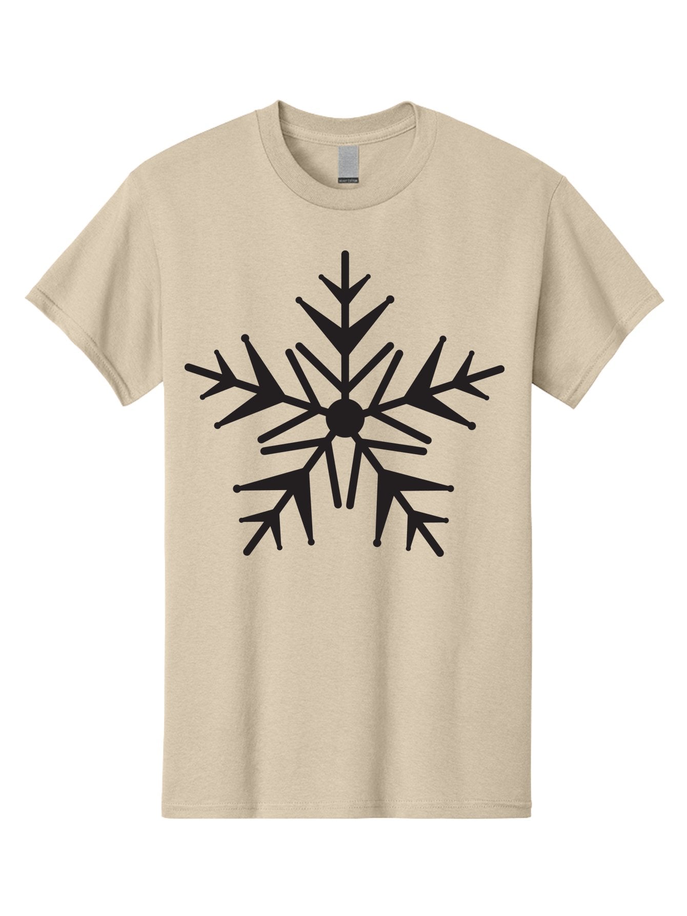 Snowflake-6 Men'S Graphic Tee, 100% Cotton, Comfortable Casual Summer Wear, Machine Washable, Snowflake, Winter Wonderland, Frosty Design, Delicate Pattern, Intricate Details, Symmetrical Shape, Winter Season, Festive Decoration Aad172 10