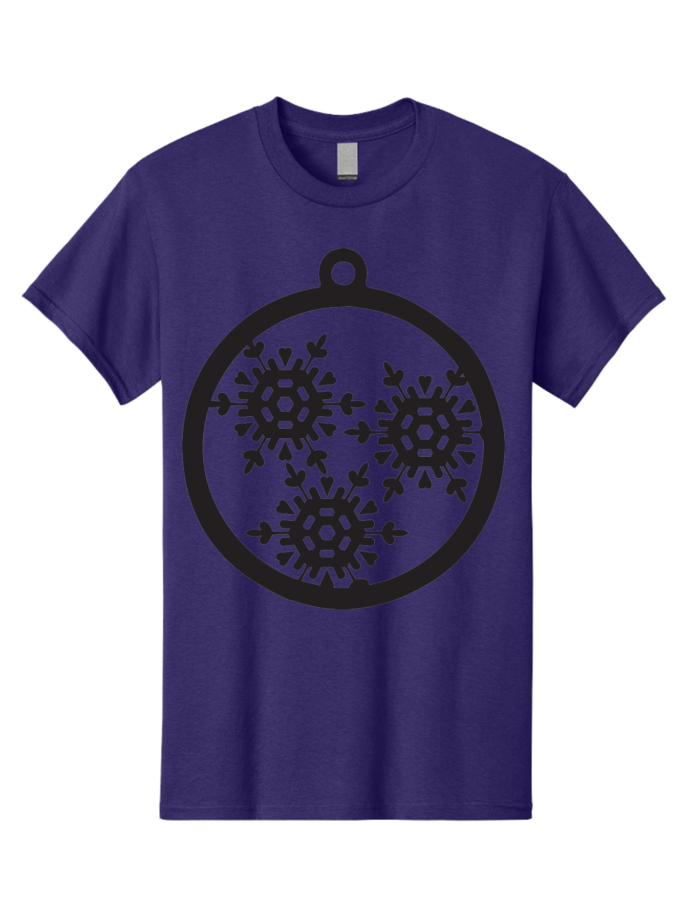 Snowflakes-Ornament-1 Men'S Graphic Tee, 100% Cotton, Comfortable Casual Summer Wear, Machine Washable, Snowflakes In Ornament, Winter Decorations, Festive Designs, Holiday Ornaments, Christmas Decor, Snowy Themes, Decorative Cutouts, Aad176 21