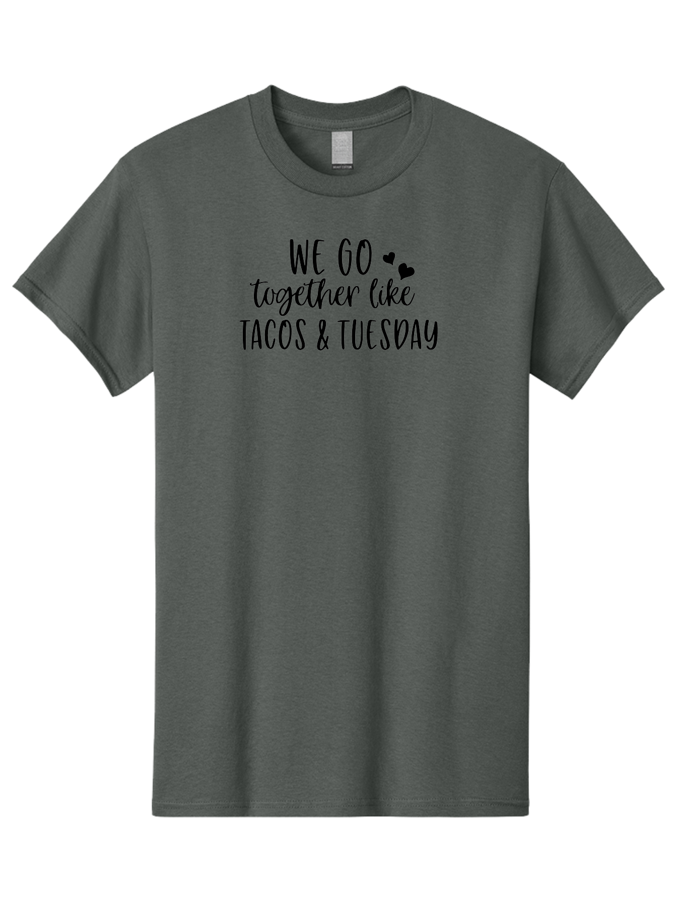 Tacos-Tuesday Men'S Graphic Tee, 100% Cotton, Comfortable Casual Summer Wear, Machine Washable, Tacos, Tuesday, Love Quote, Funny Quote, Couple Quote, Mexican Food, Heart, Quote Aad221 29