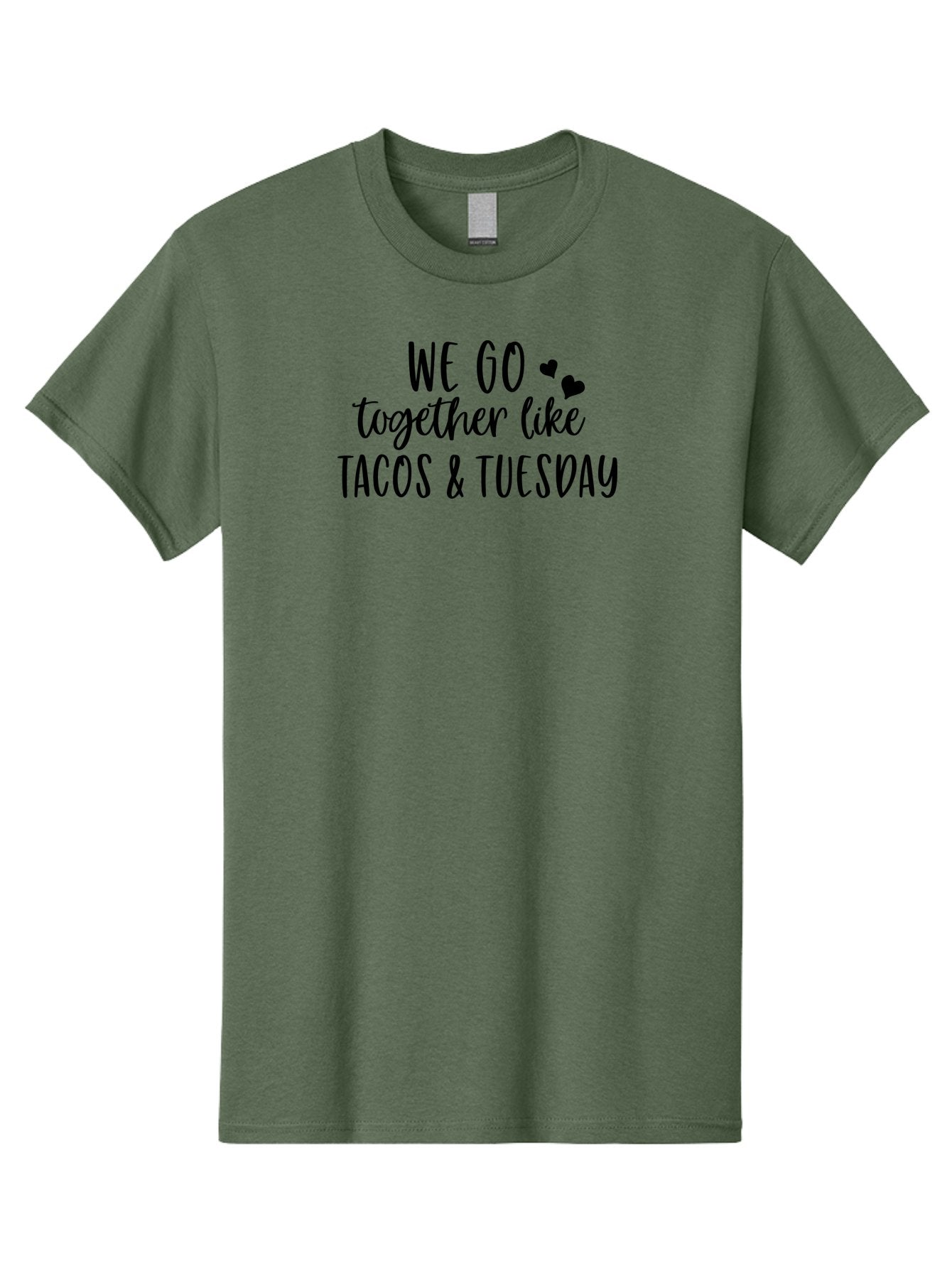 Tacos-Tuesday Men'S Graphic Tee, 100% Cotton, Comfortable Casual Summer Wear, Machine Washable, Tacos, Tuesday, Love Quote, Funny Quote, Couple Quote, Mexican Food, Heart, Quote Aad221 15