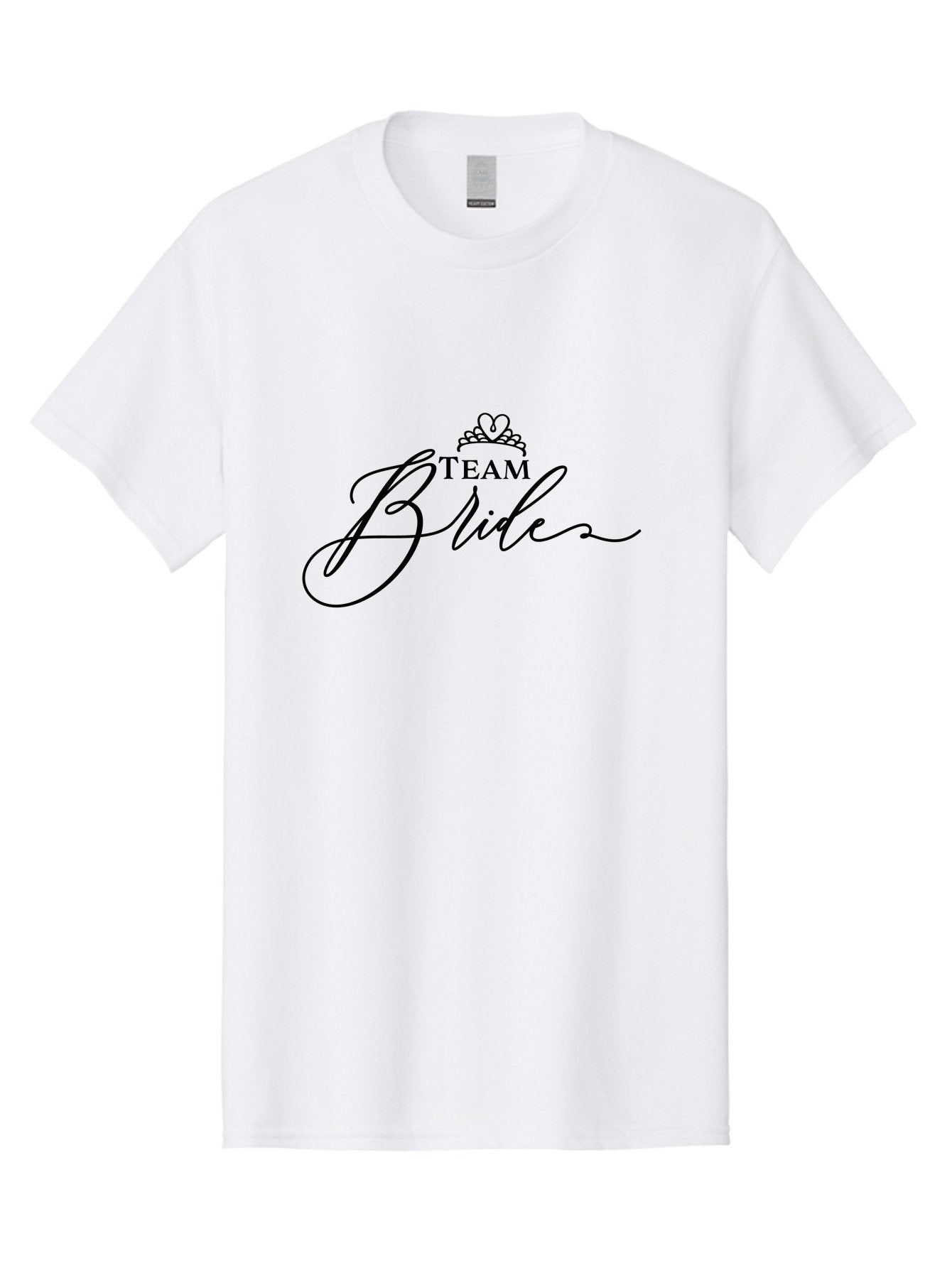 Team-Bride Men'S Graphic Tee, 100% Cotton, Comfortable Casual Summer Wear, Machine Washable, Wedding Squad, Bridal Party, Team Bride, Bachelorette Party, Bridesmaid Squad, Wedding Celebration, Girl Gang Aad224