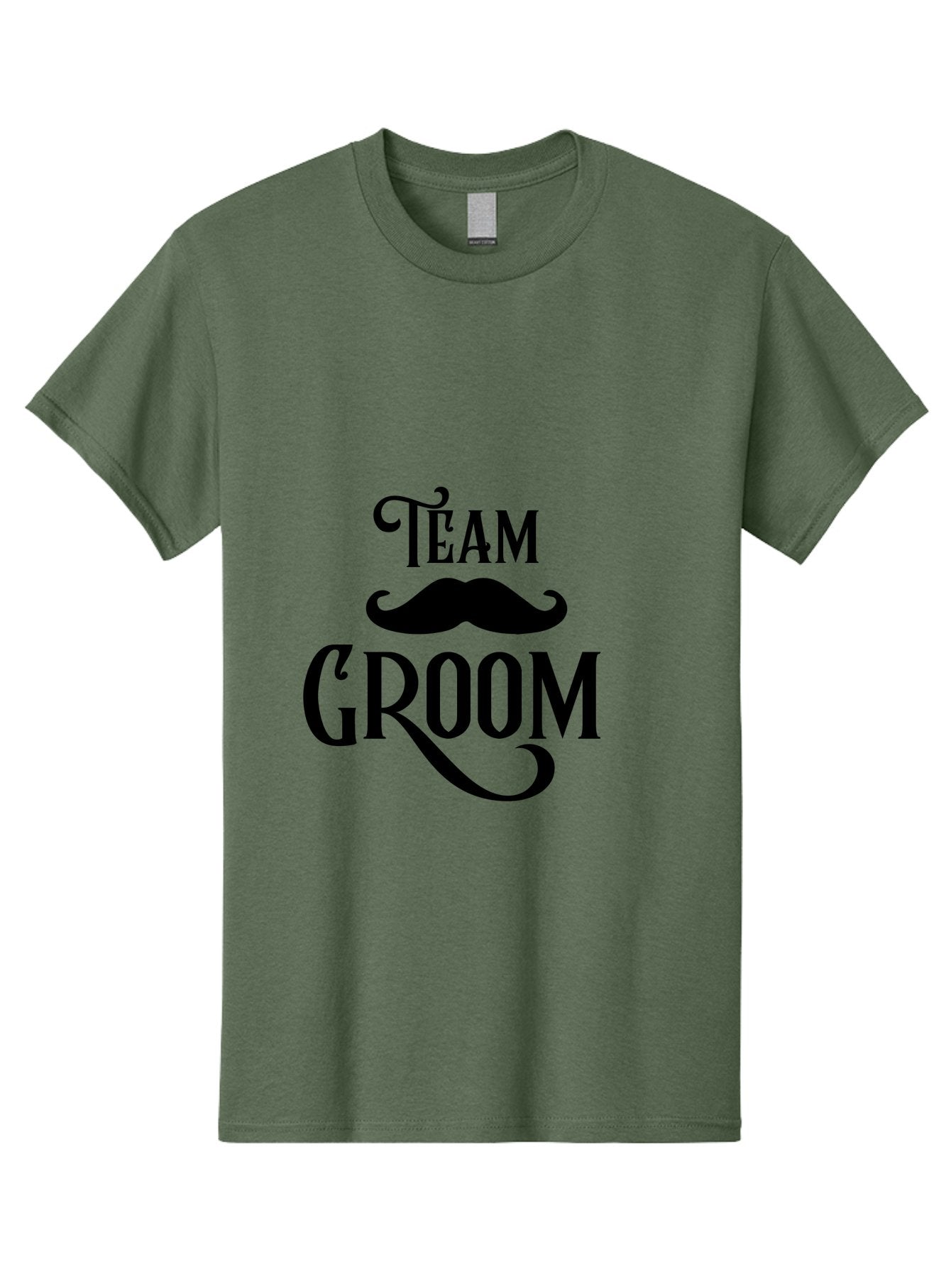Team-Groom Men'S Graphic Tee, 100% Cotton, Comfortable Casual Summer Wear, Machine Washable, Team Groom, Wedding Party, Marriage Celebration, Mustache, Groom'S Squad, Wedding Accessories, Bridal Party, Wedding Theme Aad225 11