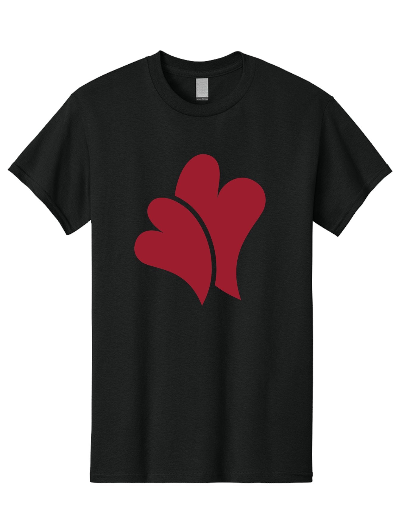 Three-Hearts-1 Men'S Graphic Tee, 100% Cotton, Comfortable Casual Summer Wear, Machine Washable, Three Red Hearts, Love Symbol, Heart Design, Red Color Scheme, Minimalist Art, Simple Shapes, Heart Illustration, Abstract Hearts, Symbol Of Love, Aad252 12