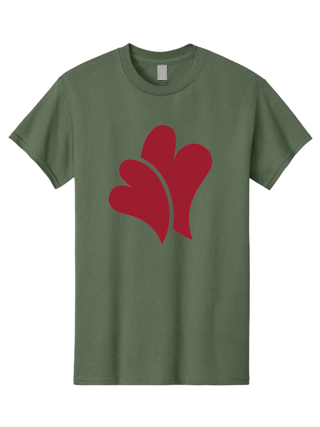 Three-Hearts-1 Men'S Graphic Tee, 100% Cotton, Comfortable Casual Summer Wear, Machine Washable, Three Red Hearts, Love Symbol, Heart Design, Red Color Scheme, Minimalist Art, Simple Shapes, Heart Illustration, Abstract Hearts, Symbol Of Love, Aad252 7