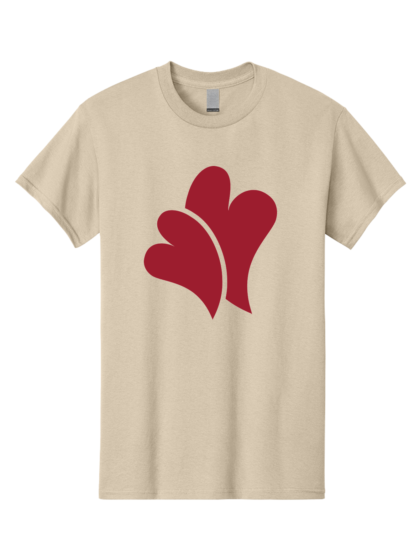 Three-Hearts-1 Men'S Graphic Tee, 100% Cotton, Comfortable Casual Summer Wear, Machine Washable, Three Red Hearts, Love Symbol, Heart Design, Red Color Scheme, Minimalist Art, Simple Shapes, Heart Illustration, Abstract Hearts, Symbol Of Love, Aad252 27