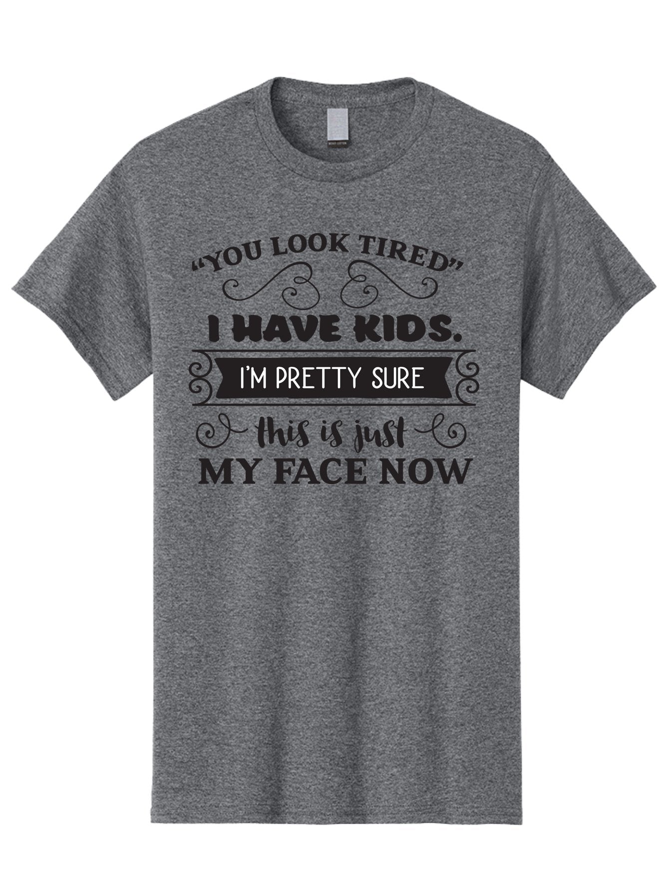 Tired-Parent Men'S Graphic Tee, 100% Cotton, Comfortable Casual Summer Wear, Machine Washable, Funny Quote, Parenting Humor, Tired Parents, Mom Life, Dad Jokes, Parenting Struggles, Humorous Sayings, Witty Remarks, Relatable Quotes, Aad260 3