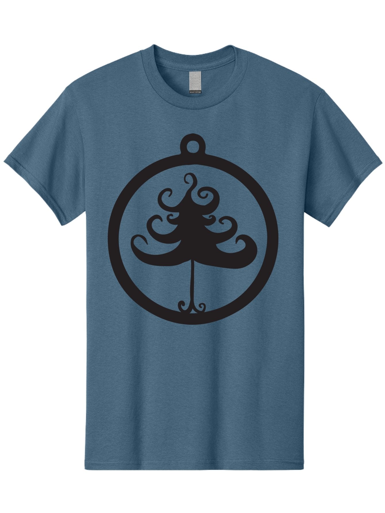 Tree-Of-Life-Logo Men'S Graphic Tee, 100% Cotton, Comfortable Casual Summer Wear, Machine Washable, Evenstar Symbol, Lord Of The Rings, Fantasy Emblem, Elegant Design, Ornate Tree, Mystical Icon, Symbolic Representation, Stylized Artwork, Aad269 14