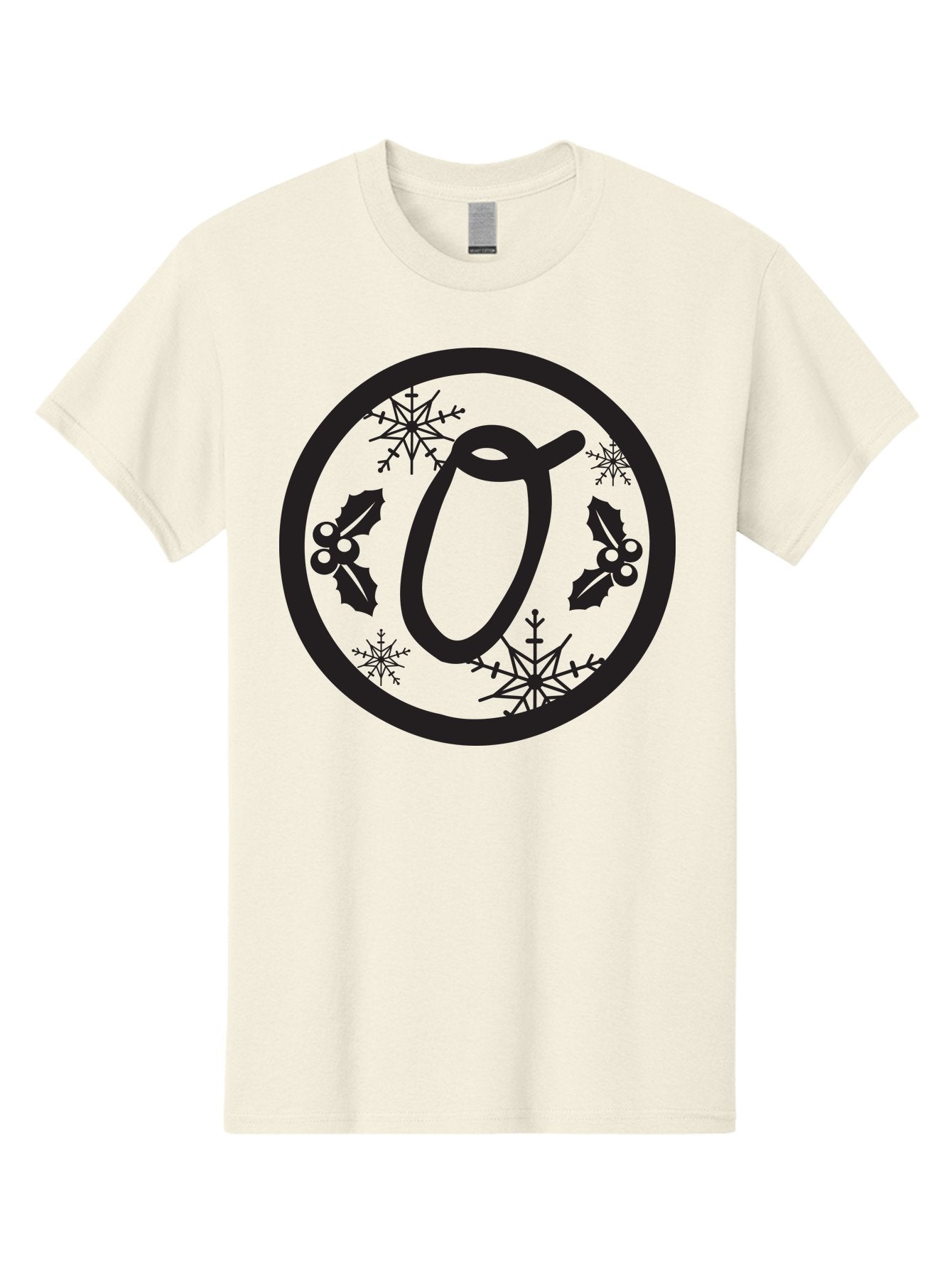 U-Ornament Men'S Graphic Tee, 100% Cotton, Comfortable Casual Summer Wear, Machine Washable, Christmas Ornaments, Festive Decorations, Holiday Symbols, Snowflakes, Holly Leaves, Winter Wonderland, Seasonal Decor Aad277