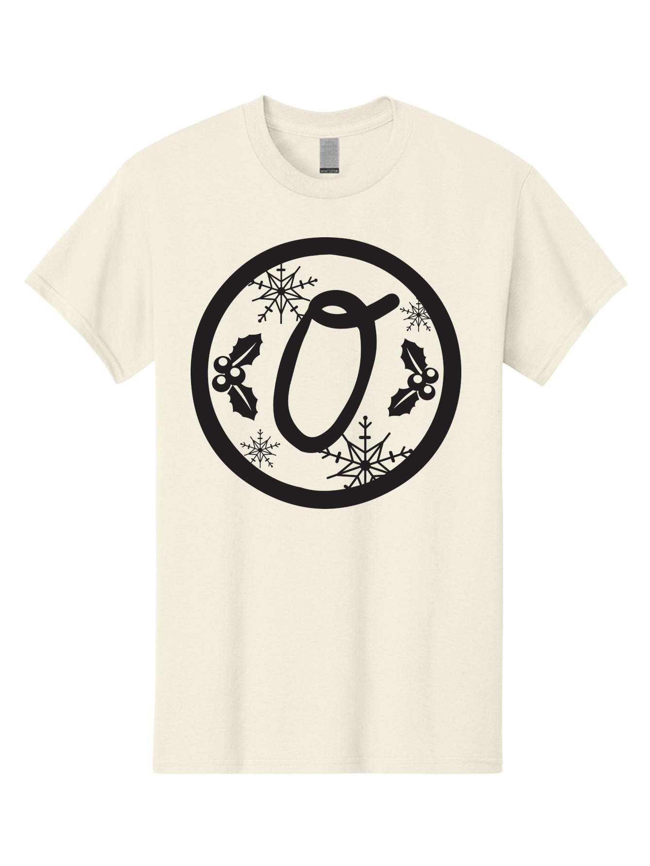 U-Ornament Men'S Graphic Tee, 100% Cotton, Comfortable Casual Summer Wear, Machine Washable, Christmas Ornaments, Festive Decorations, Holiday Symbols, Snowflakes, Holly Leaves, Winter Wonderland, Seasonal Decor Aad277 21
