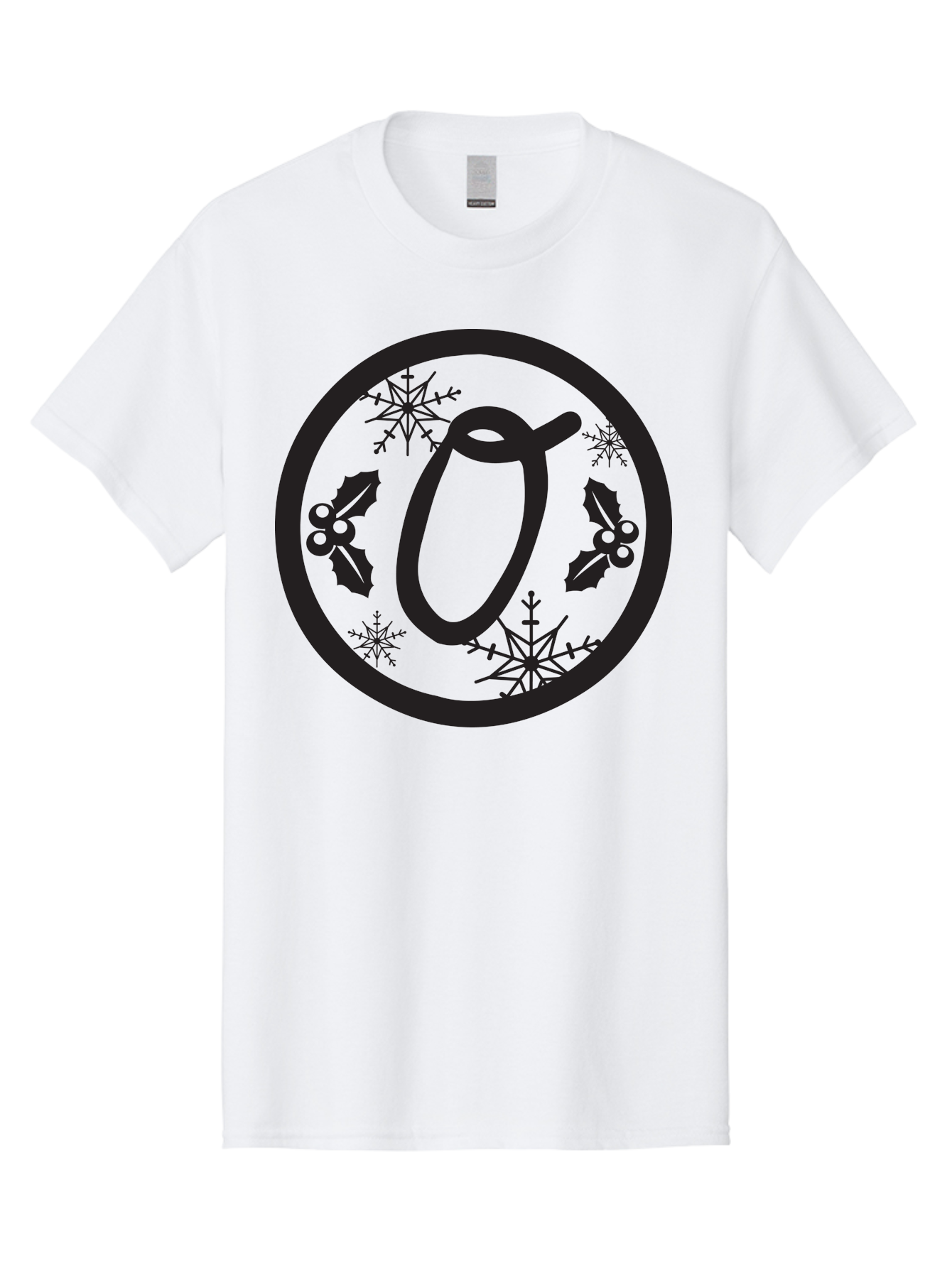 U-Ornament Men'S Graphic Tee, 100% Cotton, Comfortable Casual Summer Wear, Machine Washable, Christmas Ornaments, Festive Decorations, Holiday Symbols, Snowflakes, Holly Leaves, Winter Wonderland, Seasonal Decor Aad277 29