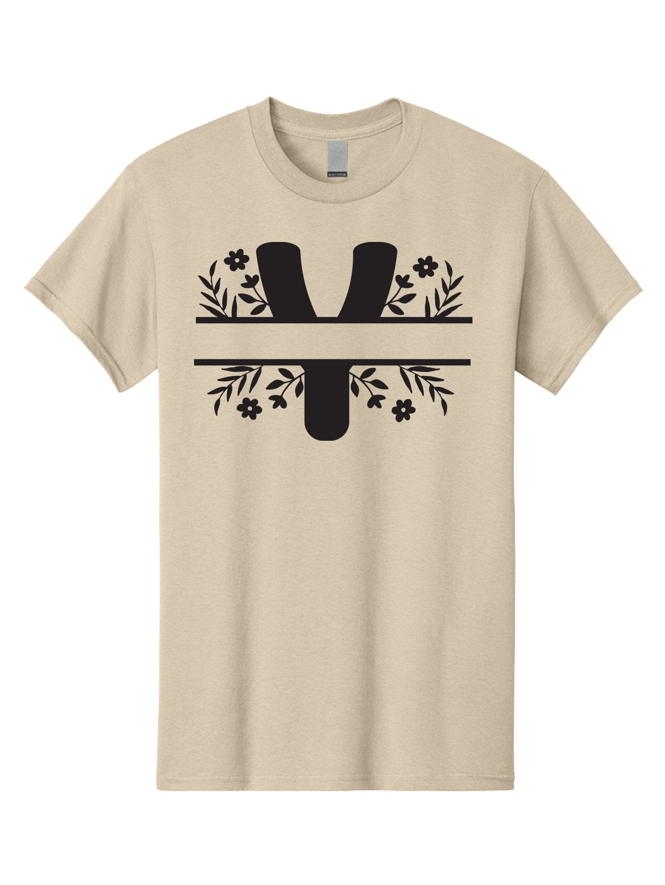 W-2 Men'S Graphic Tee, 100% Cotton, Comfortable Casual Summer Wear, Machine Washable, Stylized W Logo, Black Silhouettes, Floral Elements, Decorative Leaves, Flowers, Bold Typography, Modern Design, Logo Concept Aad282 5