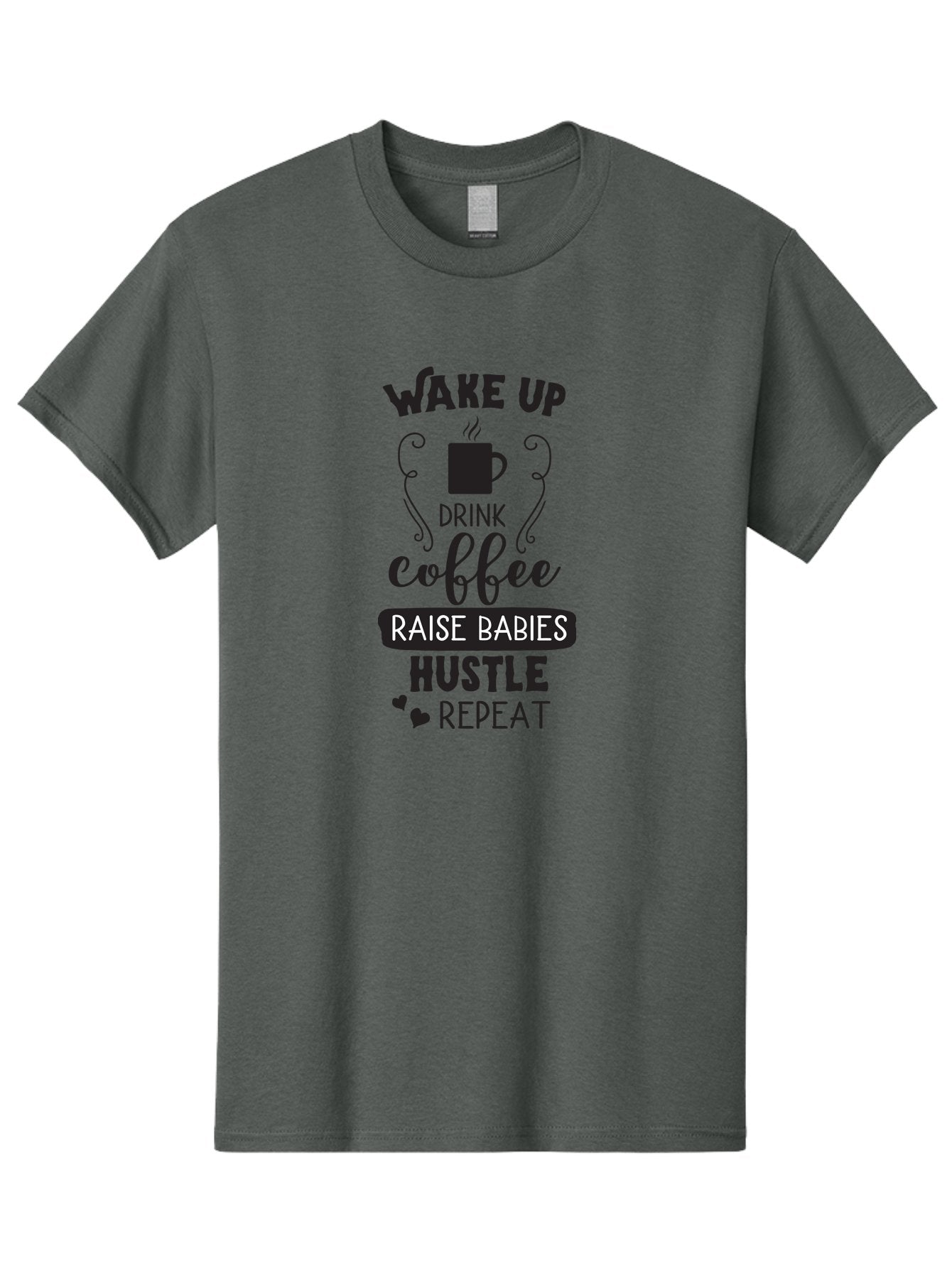 Wake-Up-Drink-Coffee Men'S Graphic Tee, 100% Cotton, Comfortable Casual Summer Wear, Machine Washable, Coffee Quote, Morning Motivation, Parenting Humor, Daily Grind, Coffee Lover, Hustle Culture, Mom Life, Funny Quote, Inspirational Quote Aad285 14