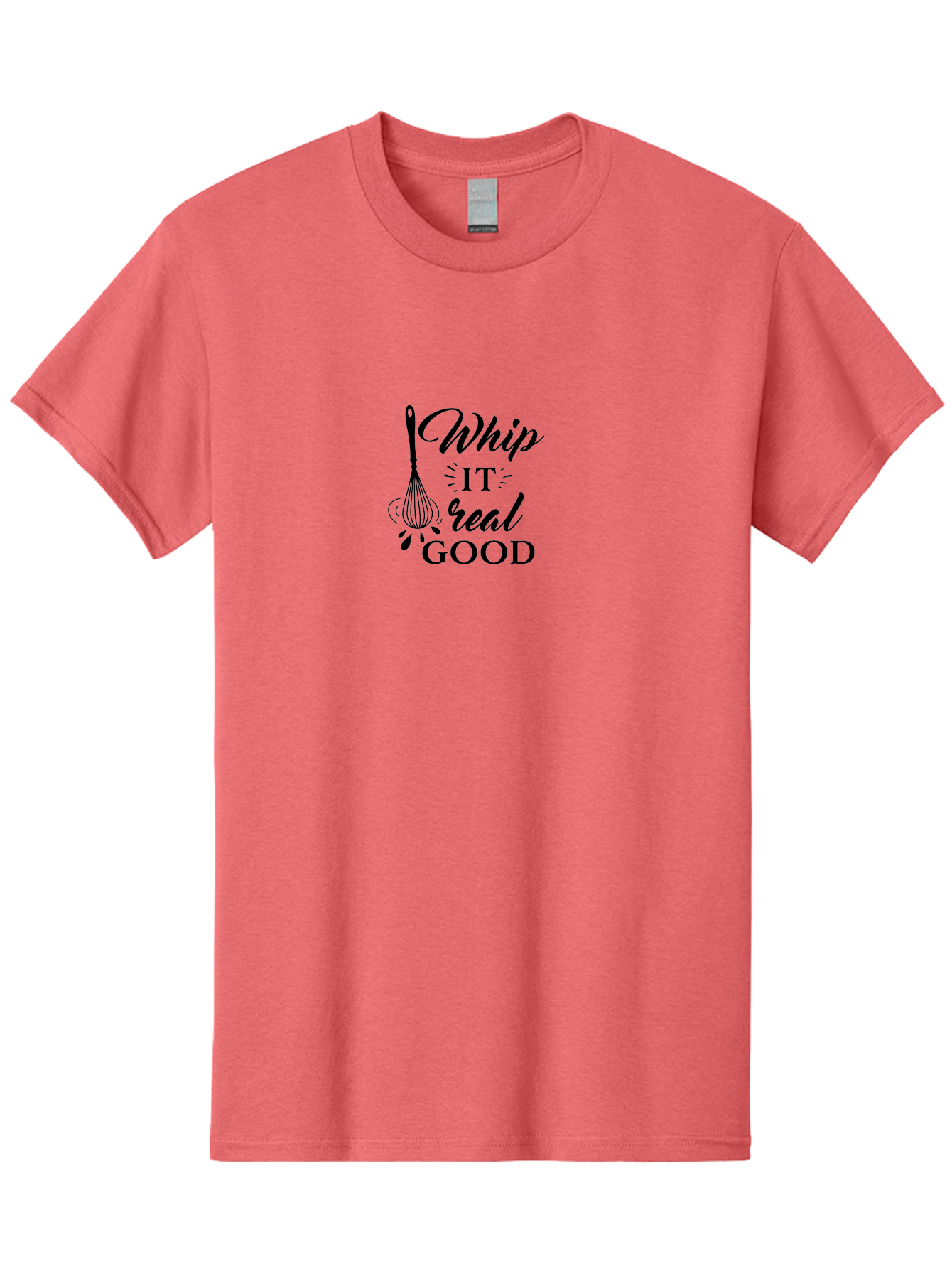 Whip-It-Real-Good Men'S Graphic Tee, 100% Cotton, Comfortable Casual Summer Wear, Machine Washable, Whisk Illustration, Cooking Inspiration, Baking Motivation, Kitchen Decor, Foodie Quote, Culinary Art, Recipe Graphics Aad311 3