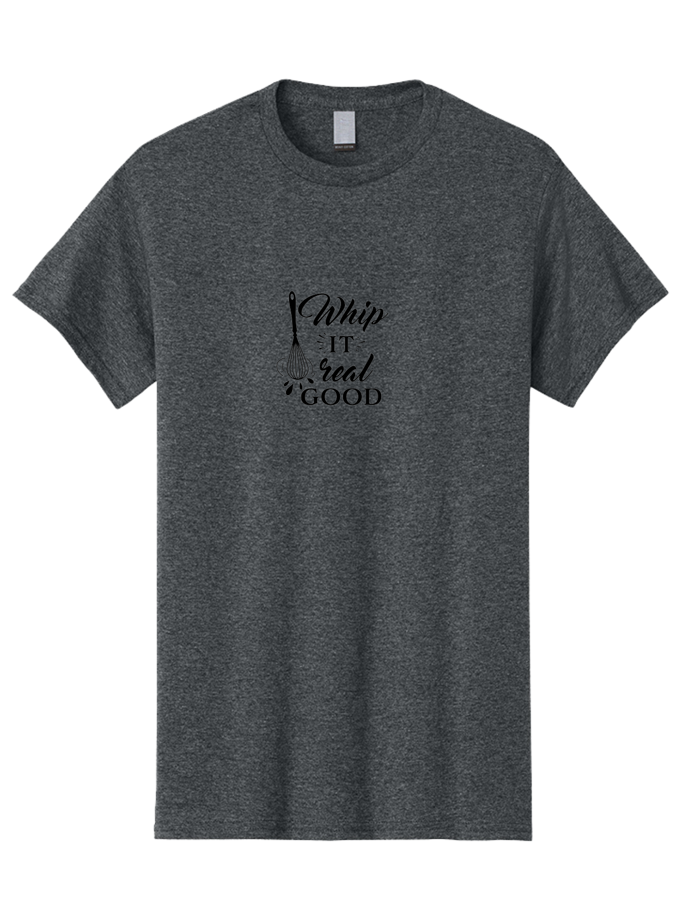 Whip-It-Real-Good Men'S Graphic Tee, 100% Cotton, Comfortable Casual Summer Wear, Machine Washable, Whisk Illustration, Cooking Inspiration, Baking Motivation, Kitchen Decor, Foodie Quote, Culinary Art, Recipe Graphics Aad311 13
