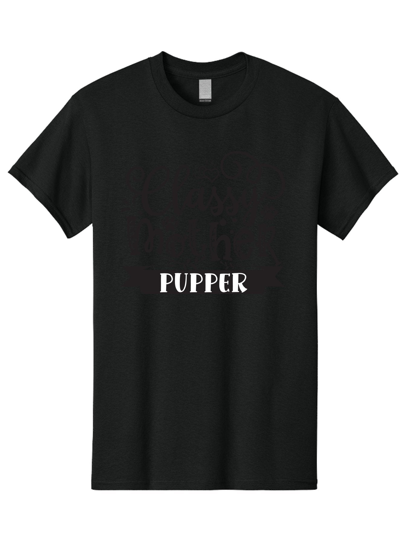 Classy-Mother-Pupper Men'S Graphic Tee, 100% Cotton, Comfortable Casual Summer Wear, Machine Washable, Classy Mother Pupper, Dog Mom, Dog Lover, Pet Parent, Funny Quote, Dog Humor, Mothers Day Gift Aad370 7