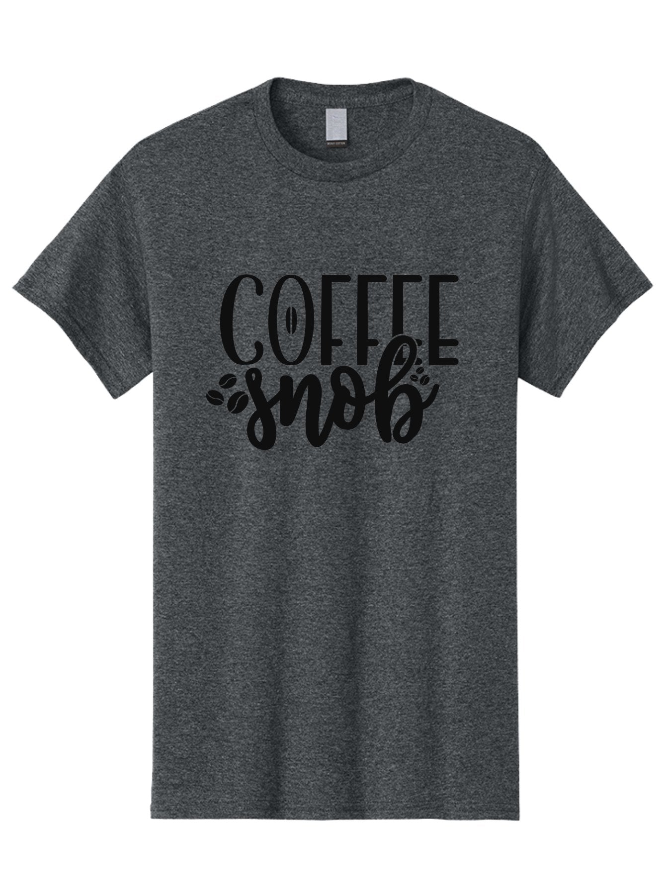 Coffee-Snob Men'S Graphic Tee, 100% Cotton, Comfortable Casual Summer Wear, Machine Washable, Coffee Snob, Coffee Lover, Coffee Culture, Coffee Beans, Specialty Coffee, Coffee Connoisseur, Coffee Humor Aad375 4