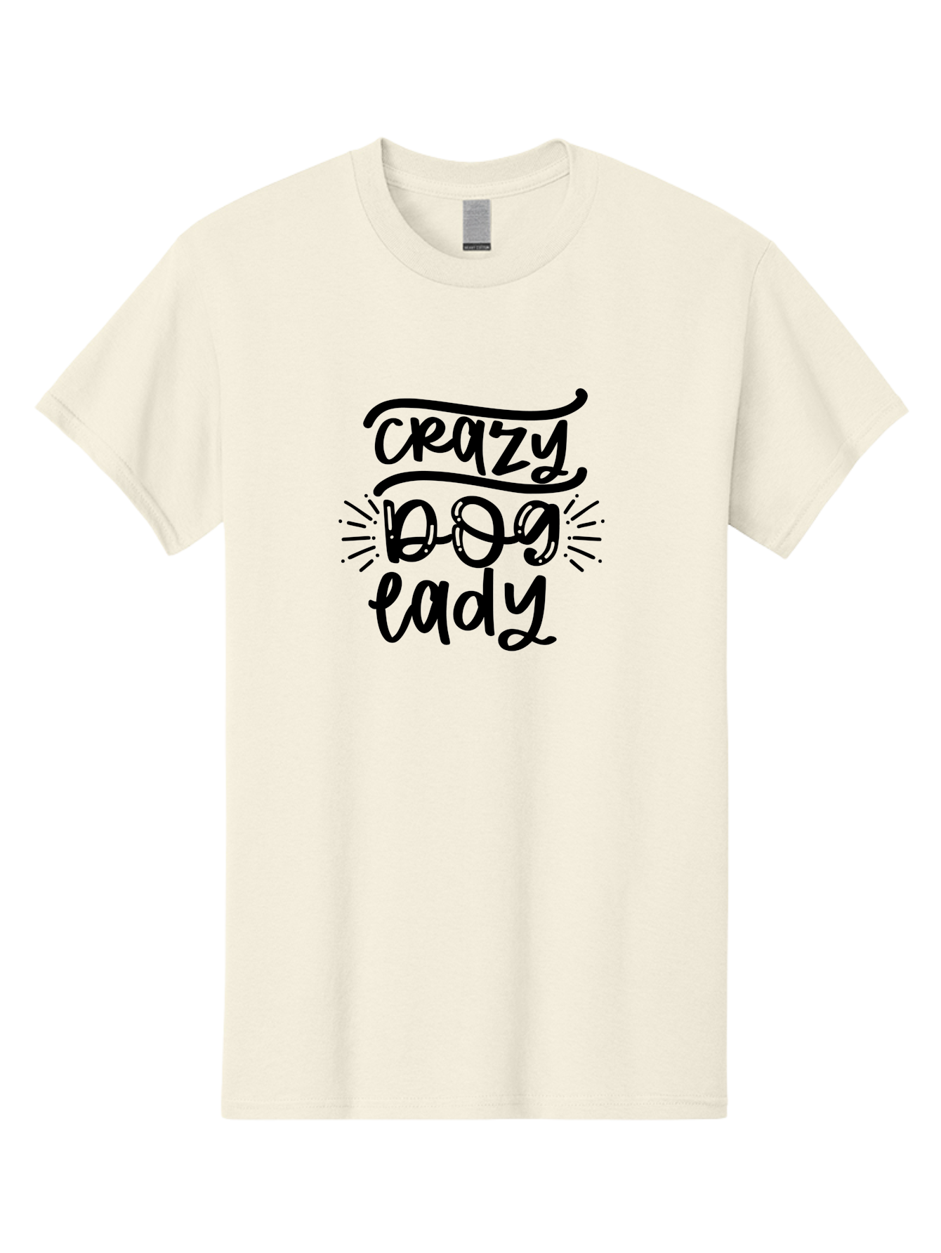 Crazy-Dog-Lady-1 Men'S Graphic Tee, 100% Cotton, Comfortable Casual Summer Wear, Machine Washable, Crazy Dog Lady, Dog Lover Quote, Funny Dog Saying, Dog Mom Phrase, Paw Print Design, Dog Enthusiast, Pet Lover Gift, Quirky Dog Quote Aad377 25