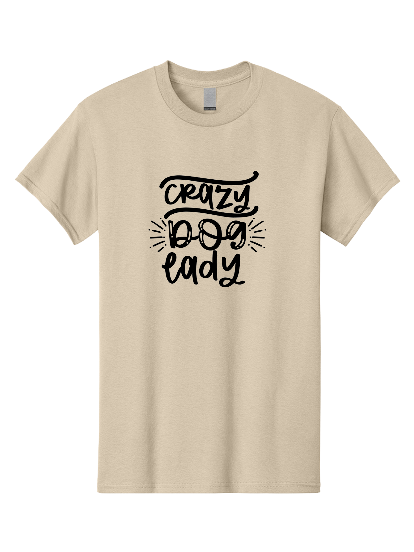 Crazy-Dog-Lady-1 Men'S Graphic Tee, 100% Cotton, Comfortable Casual Summer Wear, Machine Washable, Crazy Dog Lady, Dog Lover Quote, Funny Dog Saying, Dog Mom Phrase, Paw Print Design, Dog Enthusiast, Pet Lover Gift, Quirky Dog Quote Aad377 21