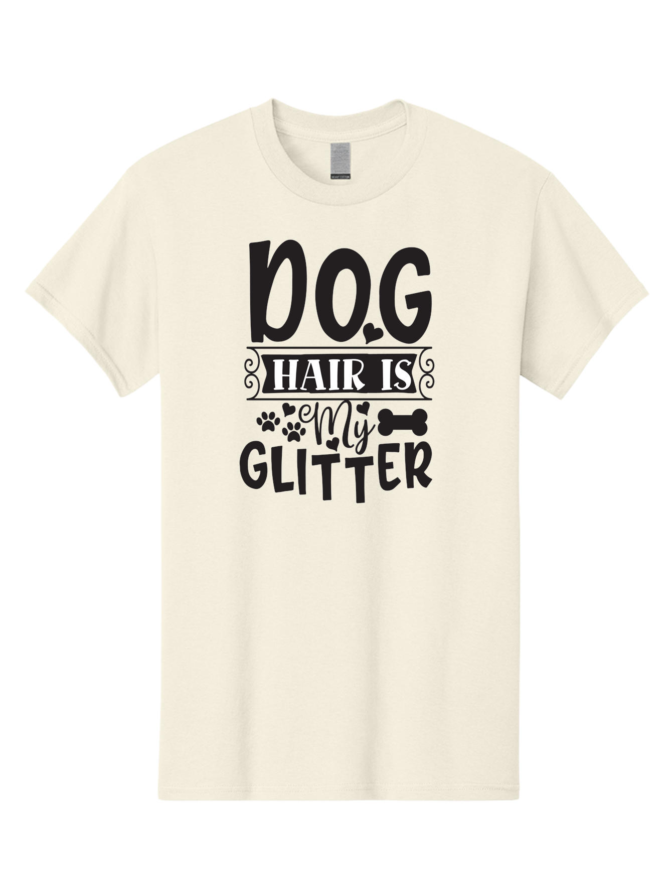 Dog-Hair-Is-My-Glitter Men'S Graphic Tee, 100% Cotton, Comfortable Casual Summer Wear, Machine Washable, Dog Hair, Dog Lovers, Dog Owners, Pet Hair, Pet Owners, Dog Mom, Dog Dad, Funny Dog Quotes, Dog Humor, Dog Quotes Aad383 17