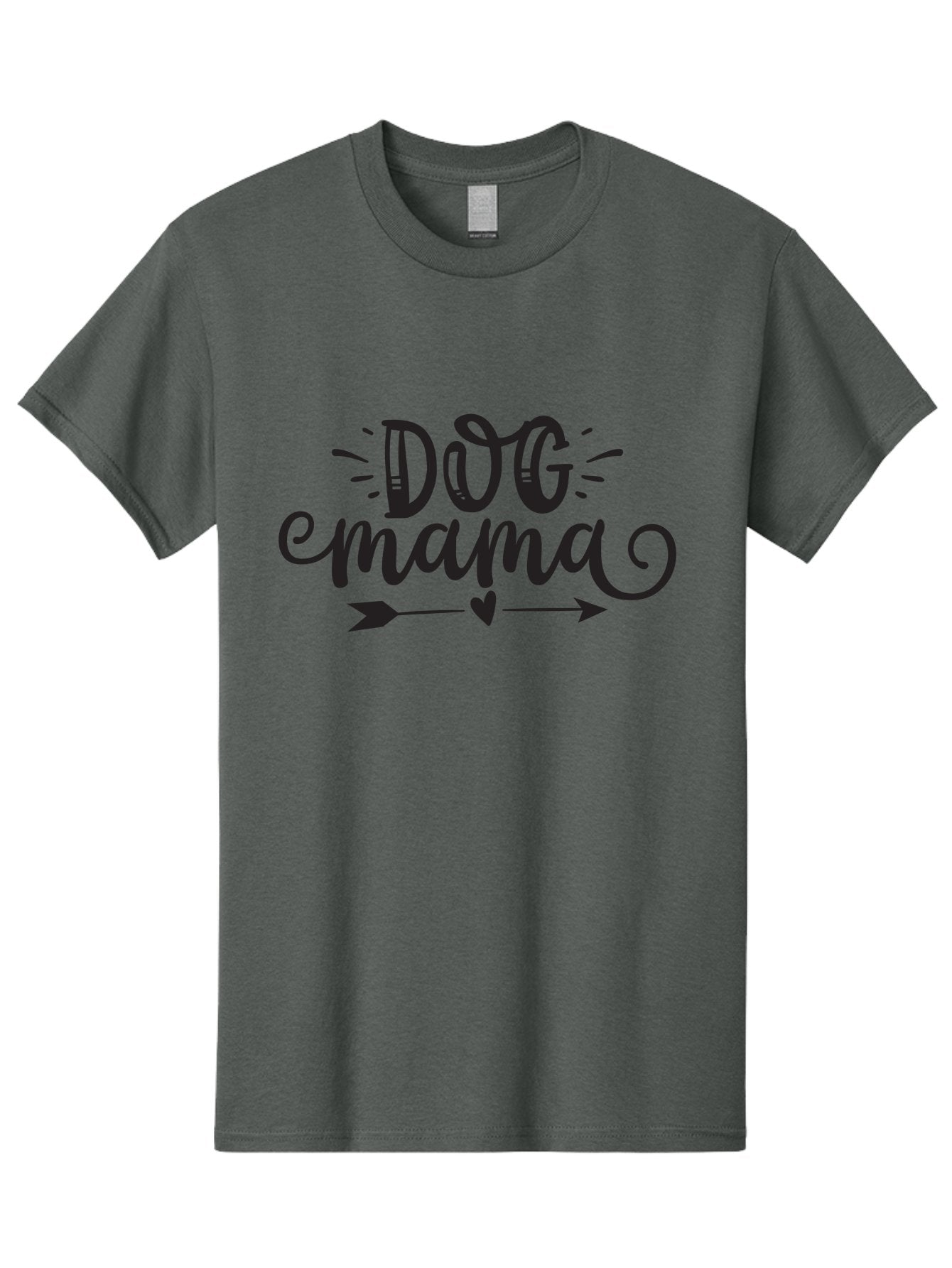 Dog-Mama Men'S Graphic Tee, 100% Cotton, Comfortable Casual Summer Wear, Machine Washable, Dog Mama, Dog Mom, Dog Lover, Pet Parent, Dog Owner, Dog Enthusiast, Pet Love, Dog Gifts, Dog Apparel, Dog Accessories Aad385