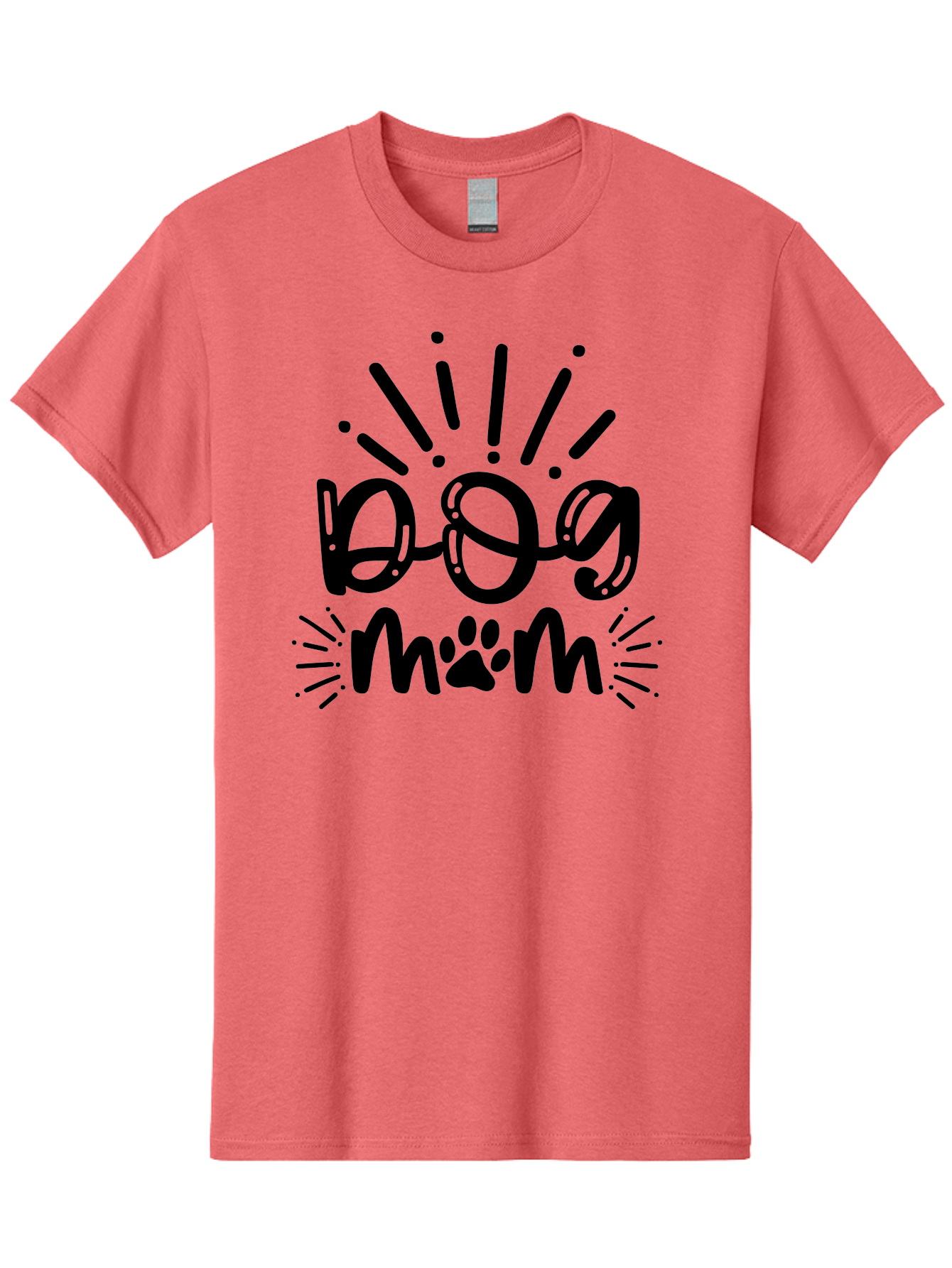 Dog-Mom Men'S Graphic Tee, 100% Cotton, Comfortable Casual Summer Wear, Machine Washable, Dog Mom, Dog Mom Quote, Dog Owner, Dog Lover, Pet Parent, Dog Enthusiast, Dog Mommy, Paw Print, Fun Design, Playful Typography, Dog Mum Aad386 3
