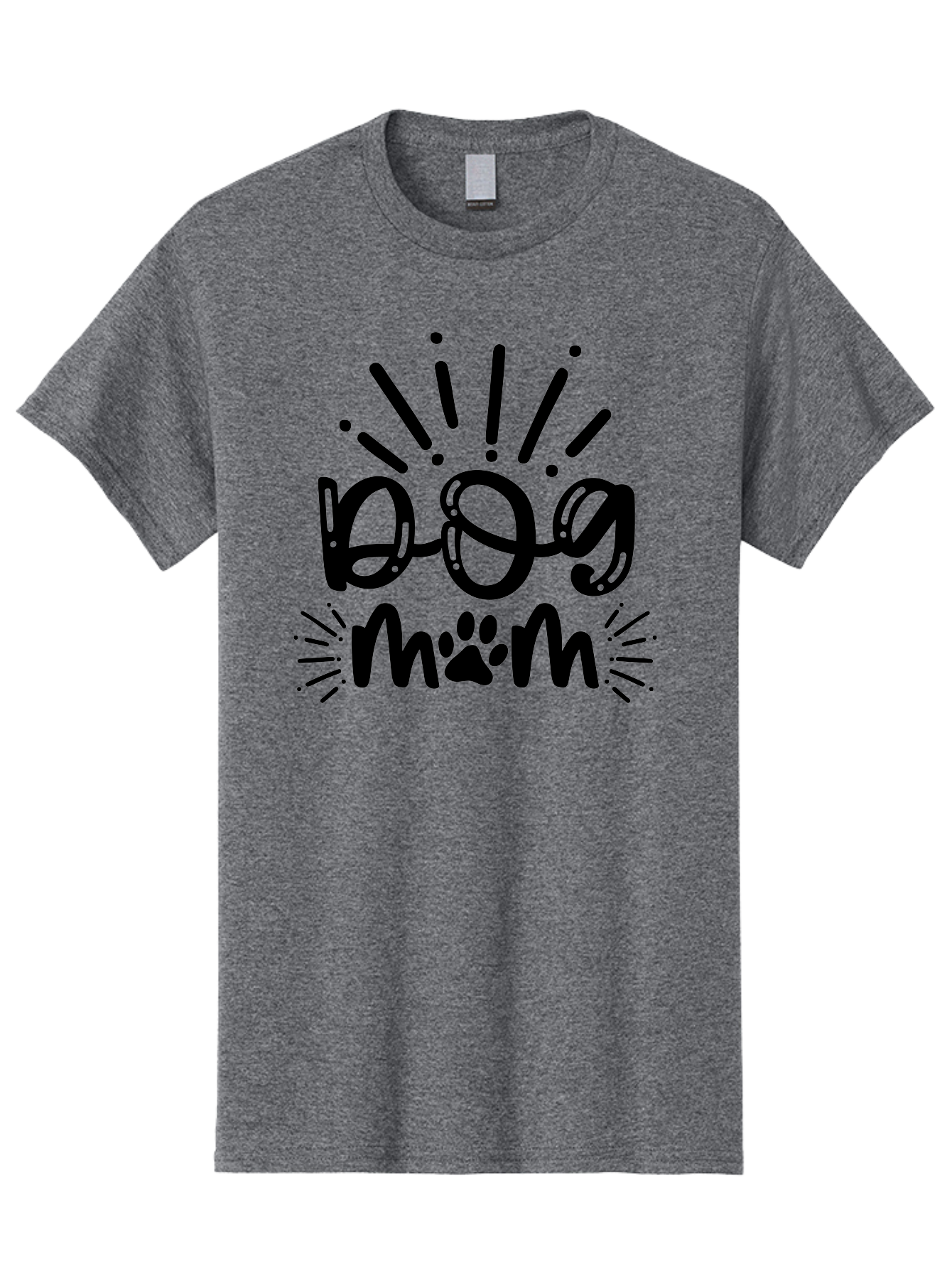 Dog-Mom Men'S Graphic Tee, 100% Cotton, Comfortable Casual Summer Wear, Machine Washable, Dog Mom, Dog Mom Quote, Dog Owner, Dog Lover, Pet Parent, Dog Enthusiast, Dog Mommy, Paw Print, Fun Design, Playful Typography, Dog Mum Aad386 27