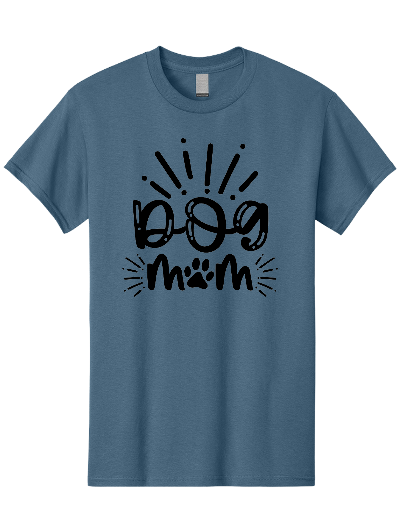 Dog-Mom Men'S Graphic Tee, 100% Cotton, Comfortable Casual Summer Wear, Machine Washable, Dog Mom, Dog Mom Quote, Dog Owner, Dog Lover, Pet Parent, Dog Enthusiast, Dog Mommy, Paw Print, Fun Design, Playful Typography, Dog Mum Aad386 11