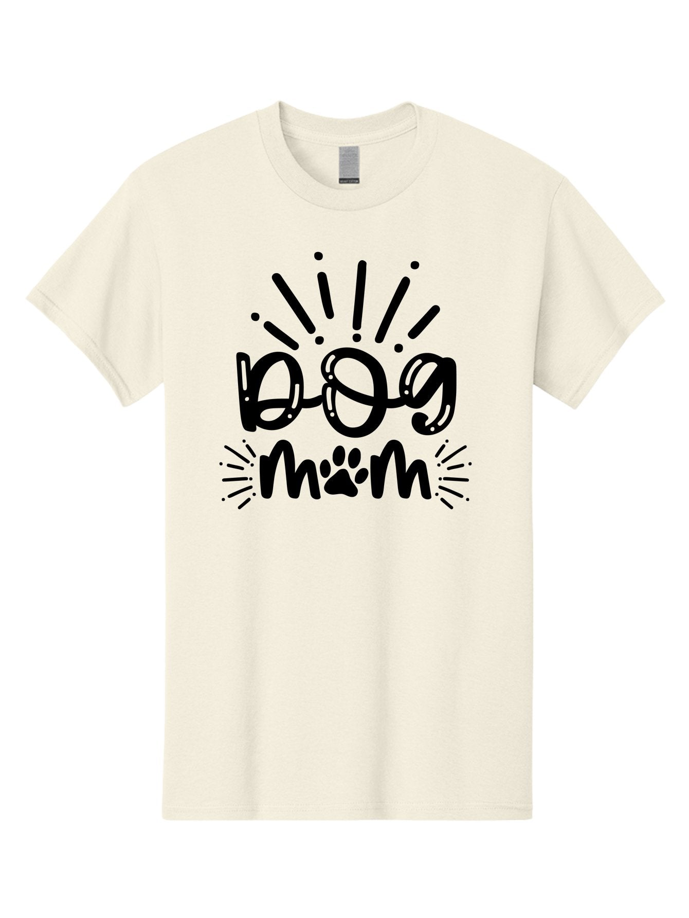 Dog-Mom Men'S Graphic Tee, 100% Cotton, Comfortable Casual Summer Wear, Machine Washable, Dog Mom, Dog Mom Quote, Dog Owner, Dog Lover, Pet Parent, Dog Enthusiast, Dog Mommy, Paw Print, Fun Design, Playful Typography, Dog Mum Aad386 4