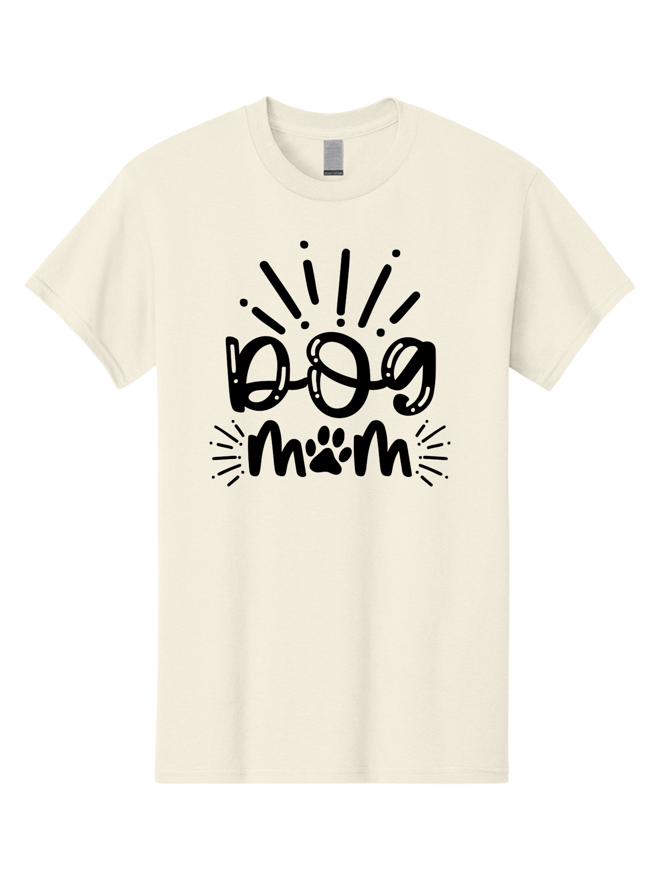 Dog-Mom Men'S Graphic Tee, 100% Cotton, Comfortable Casual Summer Wear, Machine Washable, Dog Mom, Dog Mom Quote, Dog Owner, Dog Lover, Pet Parent, Dog Enthusiast, Dog Mommy, Paw Print, Fun Design, Playful Typography, Dog Mum Aad386 23