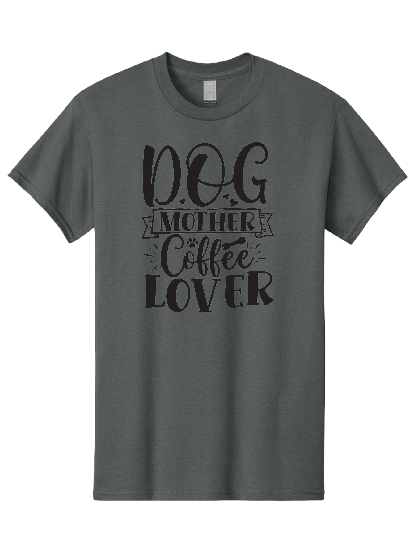 Dog-Mother-Coffee-Lover Men'S Graphic Tee, 100% Cotton, Comfortable Casual Summer Wear, Machine Washable, Dog Mom, Dog Mother, Coffee Lover, Dog Lover, Dog Mom Quote, Coffee Quote, Funny Quote, Dog Quote, Dog Mom Humor, Mom Life Aad387 17
