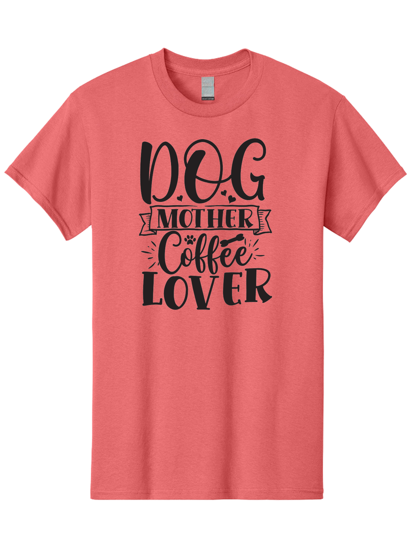 Dog-Mother-Coffee-Lover Men'S Graphic Tee, 100% Cotton, Comfortable Casual Summer Wear, Machine Washable, Dog Mom, Dog Mother, Coffee Lover, Dog Lover, Dog Mom Quote, Coffee Quote, Funny Quote, Dog Quote, Dog Mom Humor, Mom Life Aad387 13