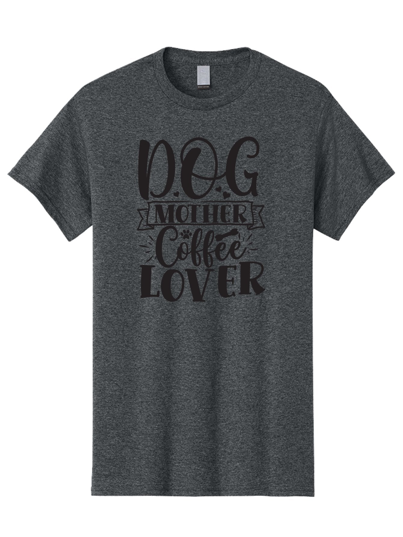 Dog-Mother-Coffee-Lover Men'S Graphic Tee, 100% Cotton, Comfortable Casual Summer Wear, Machine Washable, Dog Mom, Dog Mother, Coffee Lover, Dog Lover, Dog Mom Quote, Coffee Quote, Funny Quote, Dog Quote, Dog Mom Humor, Mom Life Aad387 10