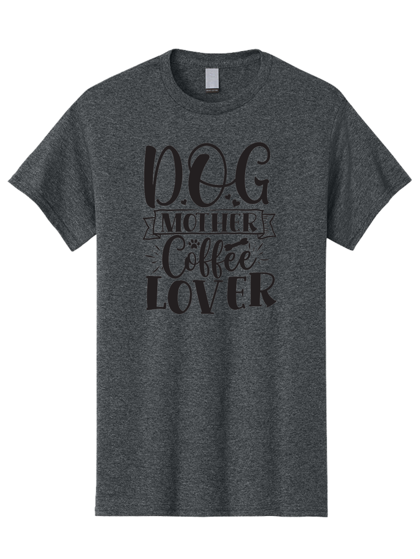 Dog-Mother-Coffee-Lover Men'S Graphic Tee, 100% Cotton, Comfortable Casual Summer Wear, Machine Washable, Dog Mom, Dog Mother, Coffee Lover, Dog Lover, Dog Mom Quote, Coffee Quote, Funny Quote, Dog Quote, Dog Mom Humor, Mom Life Aad387 27