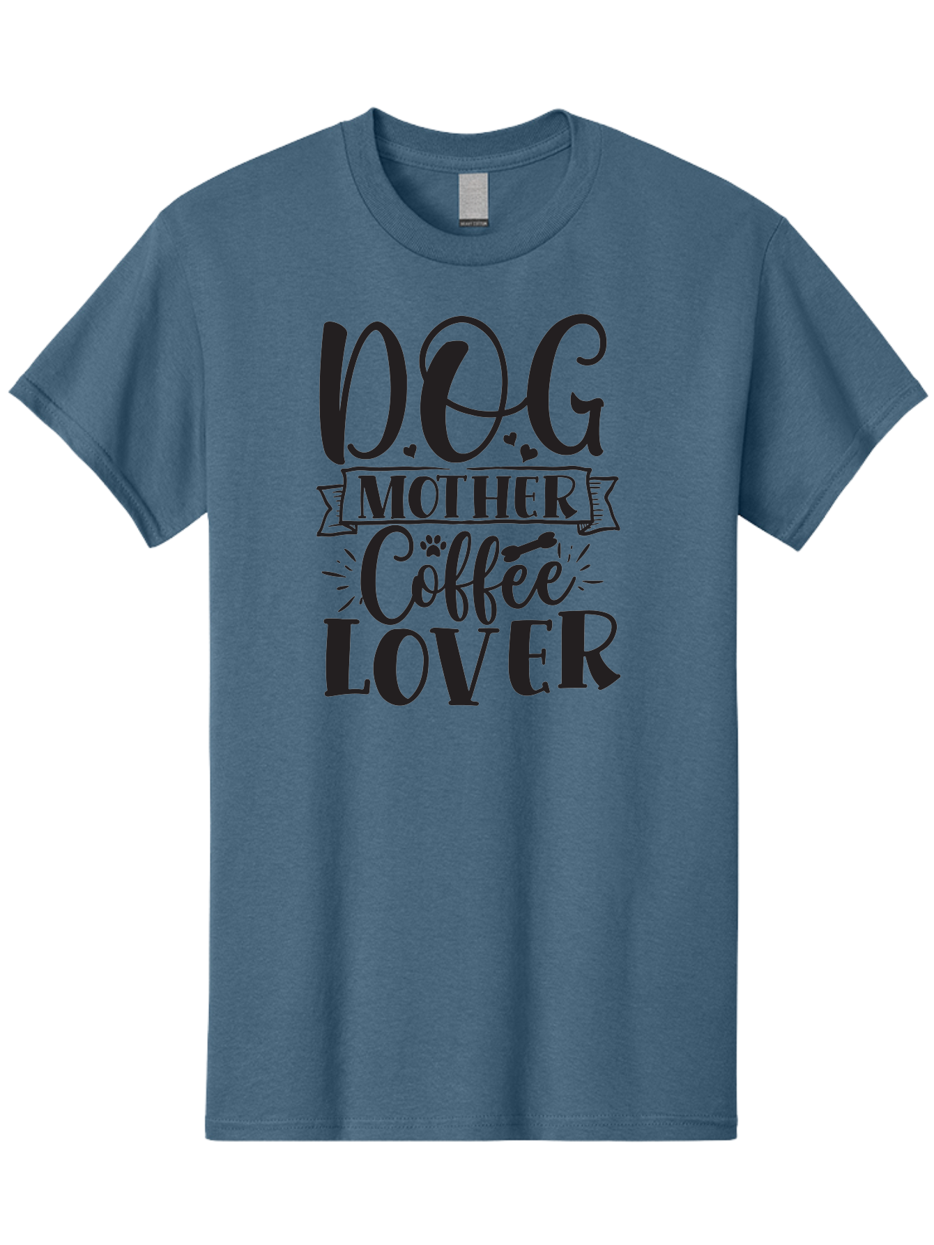 Dog-Mother-Coffee-Lover Men'S Graphic Tee, 100% Cotton, Comfortable Casual Summer Wear, Machine Washable, Dog Mom, Dog Mother, Coffee Lover, Dog Lover, Dog Mom Quote, Coffee Quote, Funny Quote, Dog Quote, Dog Mom Humor, Mom Life Aad387 21