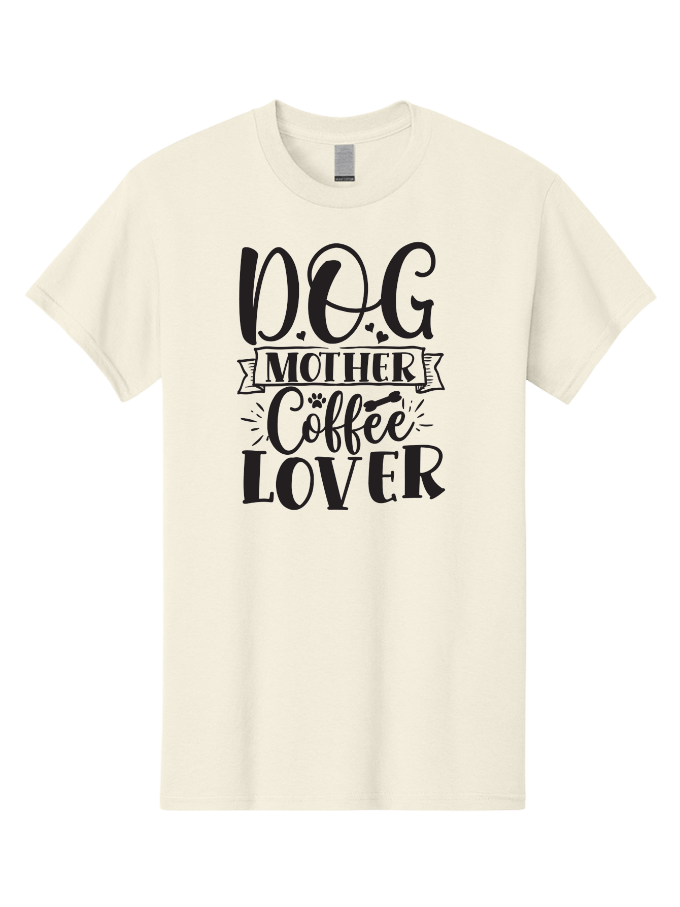 Dog-Mother-Coffee-Lover Men'S Graphic Tee, 100% Cotton, Comfortable Casual Summer Wear, Machine Washable, Dog Mom, Dog Mother, Coffee Lover, Dog Lover, Dog Mom Quote, Coffee Quote, Funny Quote, Dog Quote, Dog Mom Humor, Mom Life Aad387 19