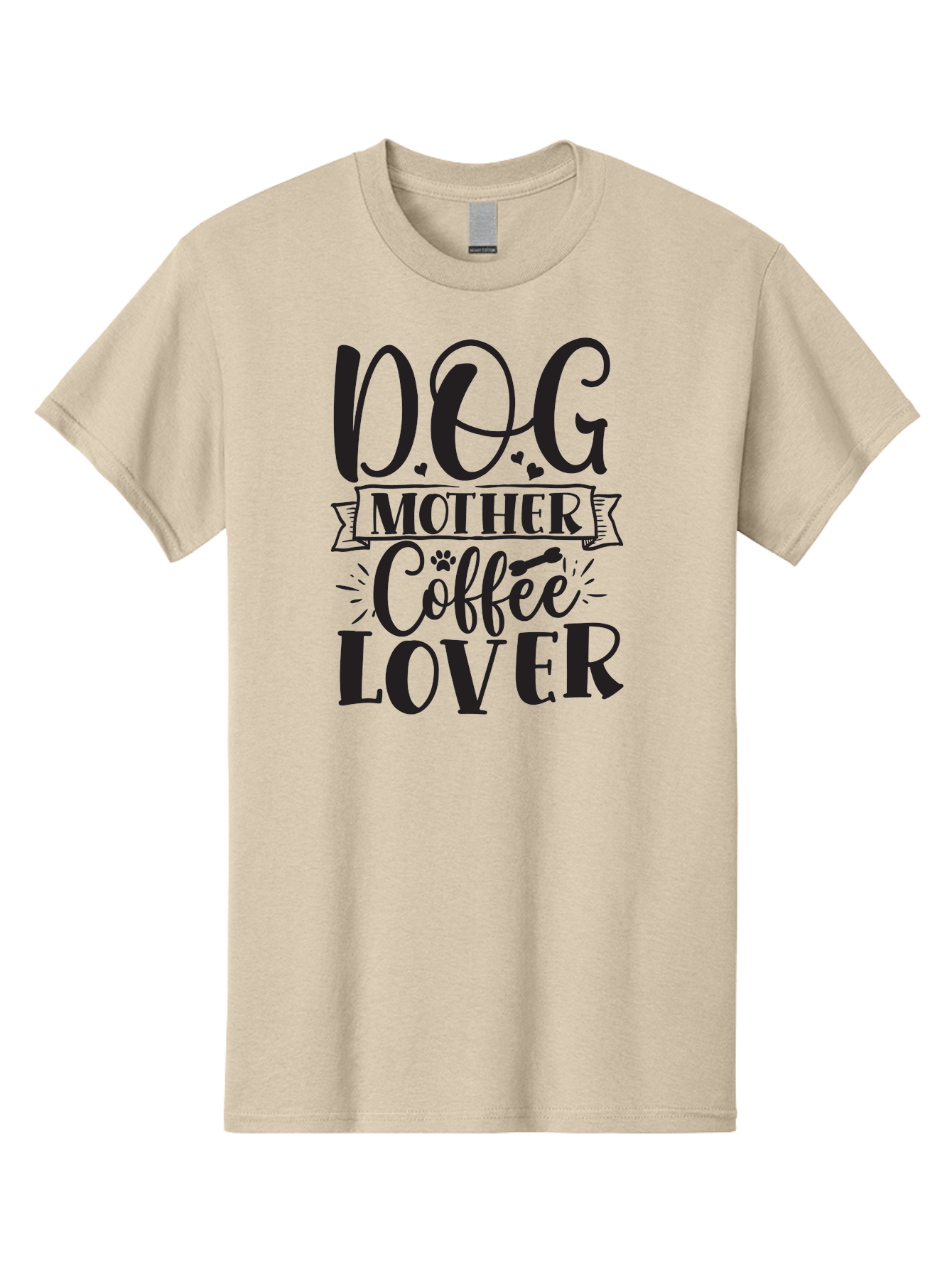 Dog-Mother-Coffee-Lover Men'S Graphic Tee, 100% Cotton, Comfortable Casual Summer Wear, Machine Washable, Dog Mom, Dog Mother, Coffee Lover, Dog Lover, Dog Mom Quote, Coffee Quote, Funny Quote, Dog Quote, Dog Mom Humor, Mom Life Aad387 29