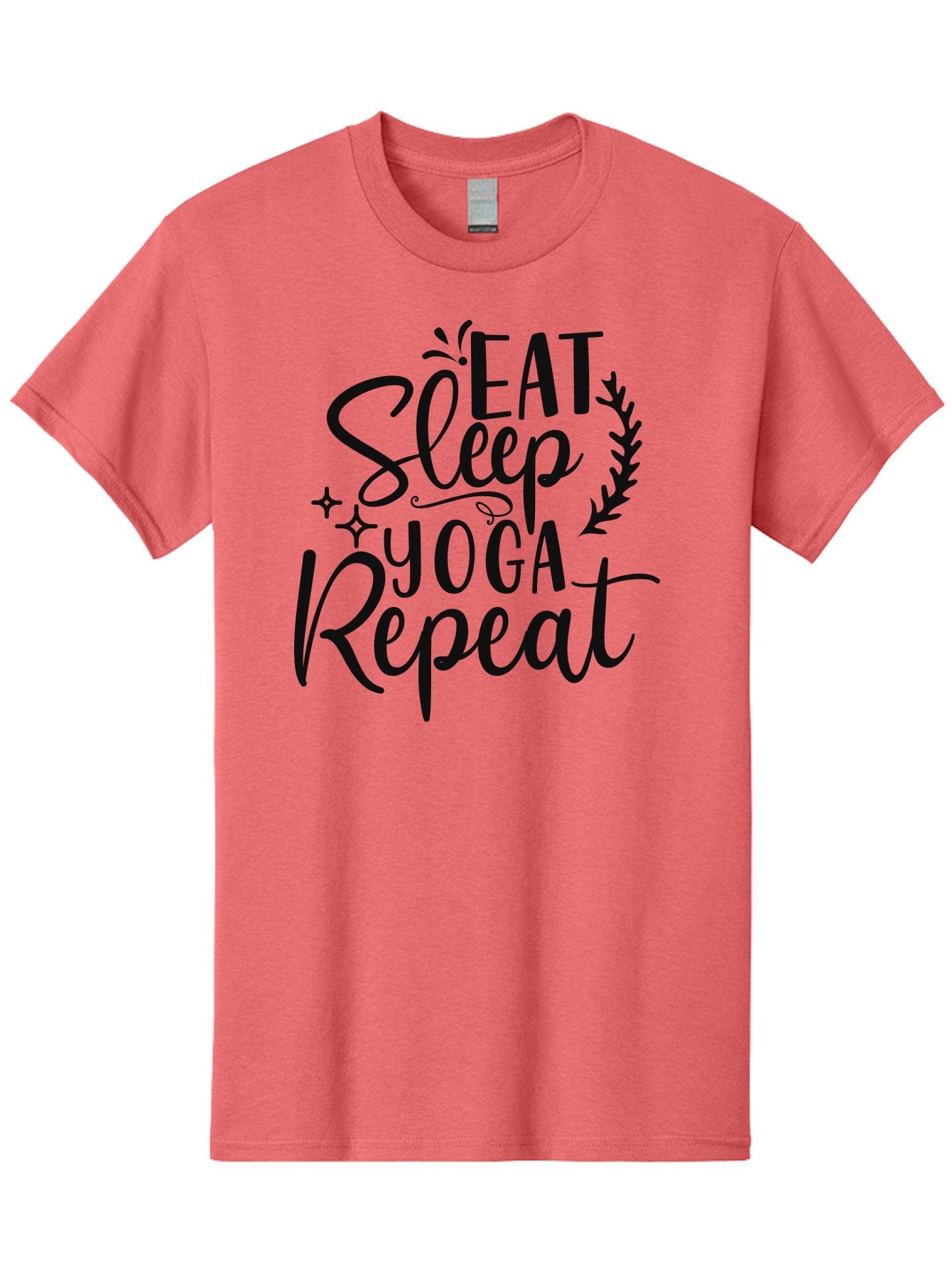 Eat-Sleep-Yoga-Repeat Men'S Graphic Tee, 100% Cotton, Comfortable Casual Summer Wear, Machine Washable, Yoga, Eat Sleep Yoga Repeat, Yoga Repetition, Yoga Practice, Mindfulness, Wellness, Healthy Living, Fitness Aad392 14