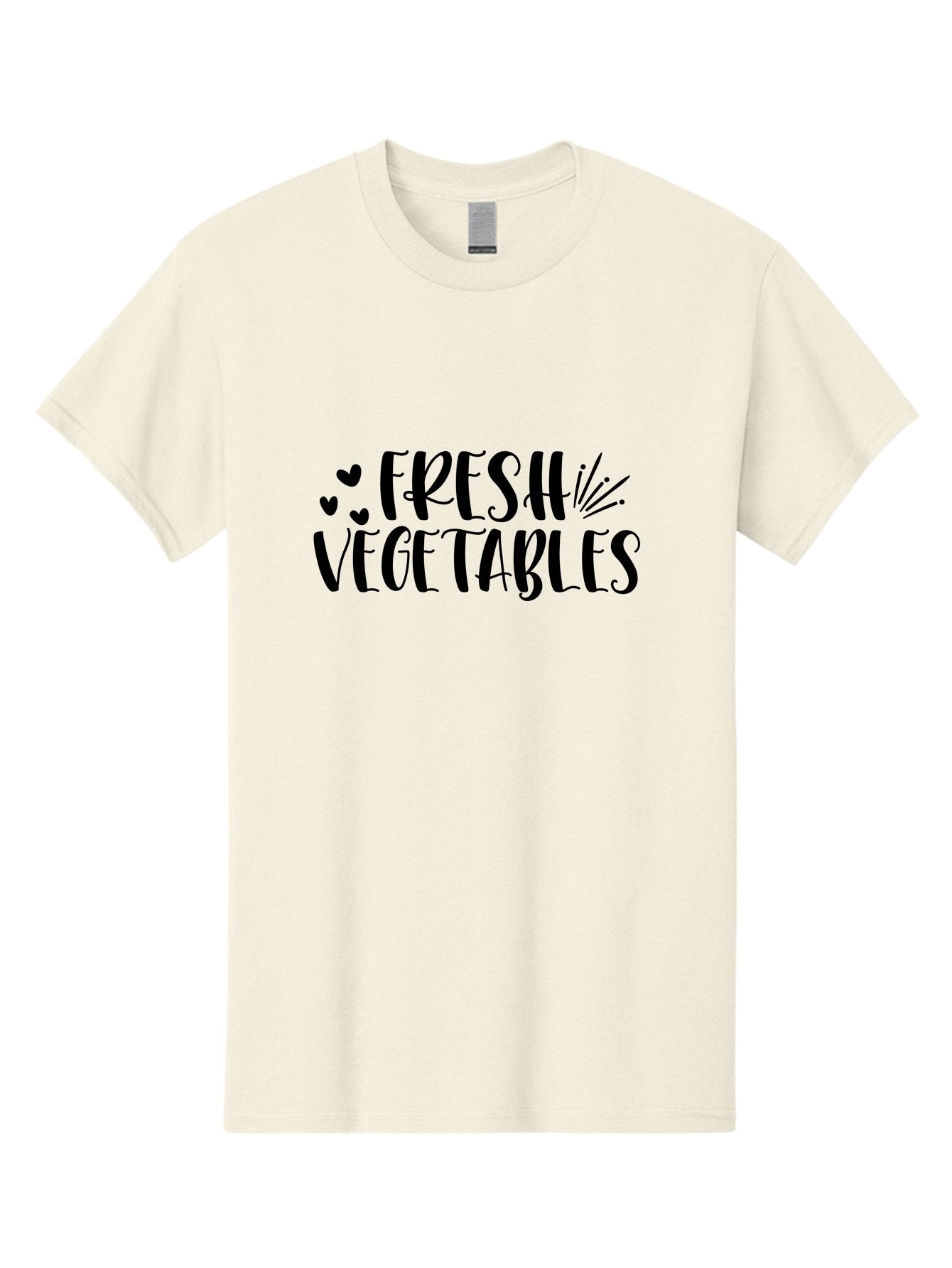 Fresh-Vegetables Men'S Graphic Tee, 100% Cotton, Comfortable Casual Summer Wear, Machine Washable, Fresh Vegetables, Healthy Eating, Organic Produce, Wholesome Food, Vegetable Lovers, Farm To Table, Nutritious Diet, Culinary Delights Aad400 15