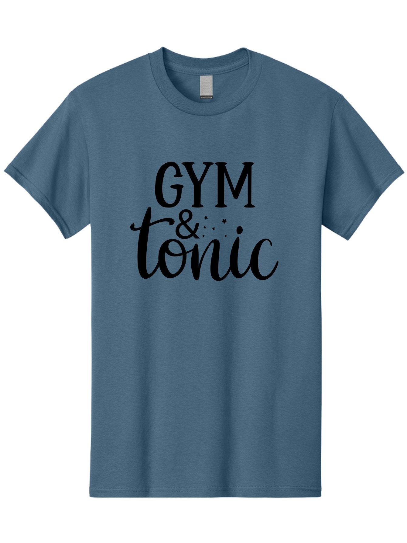 Gym-Tonic Men'S Graphic Tee, 100% Cotton, Comfortable Casual Summer Wear, Machine Washable, Gym And Tonic, Fitness Motivation, Workout Inspiration, Health And Wellness, Fitness Goals, Exercise Routine, Fitness Lifestyle Aad411 3
