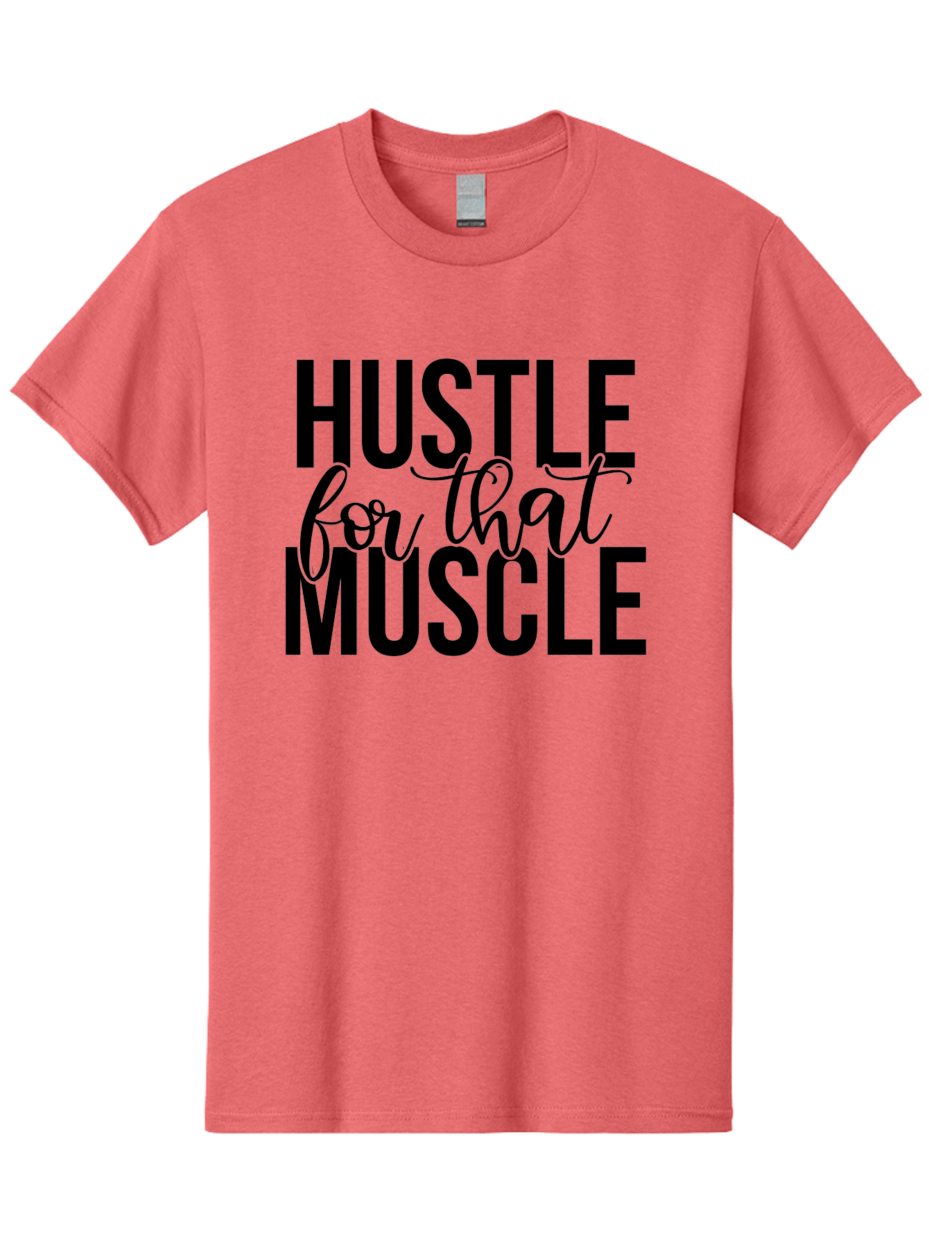 Hustle-For-That-Muscle Men'S Graphic Tee, 100% Cotton, Comfortable Casual Summer Wear, Machine Washable, Motivational Quote, Fitness Inspiration, Workout Motivation, Gym Motivation, Fitness Quotes, Bodybuilding, Weightlifting, Aad415 17