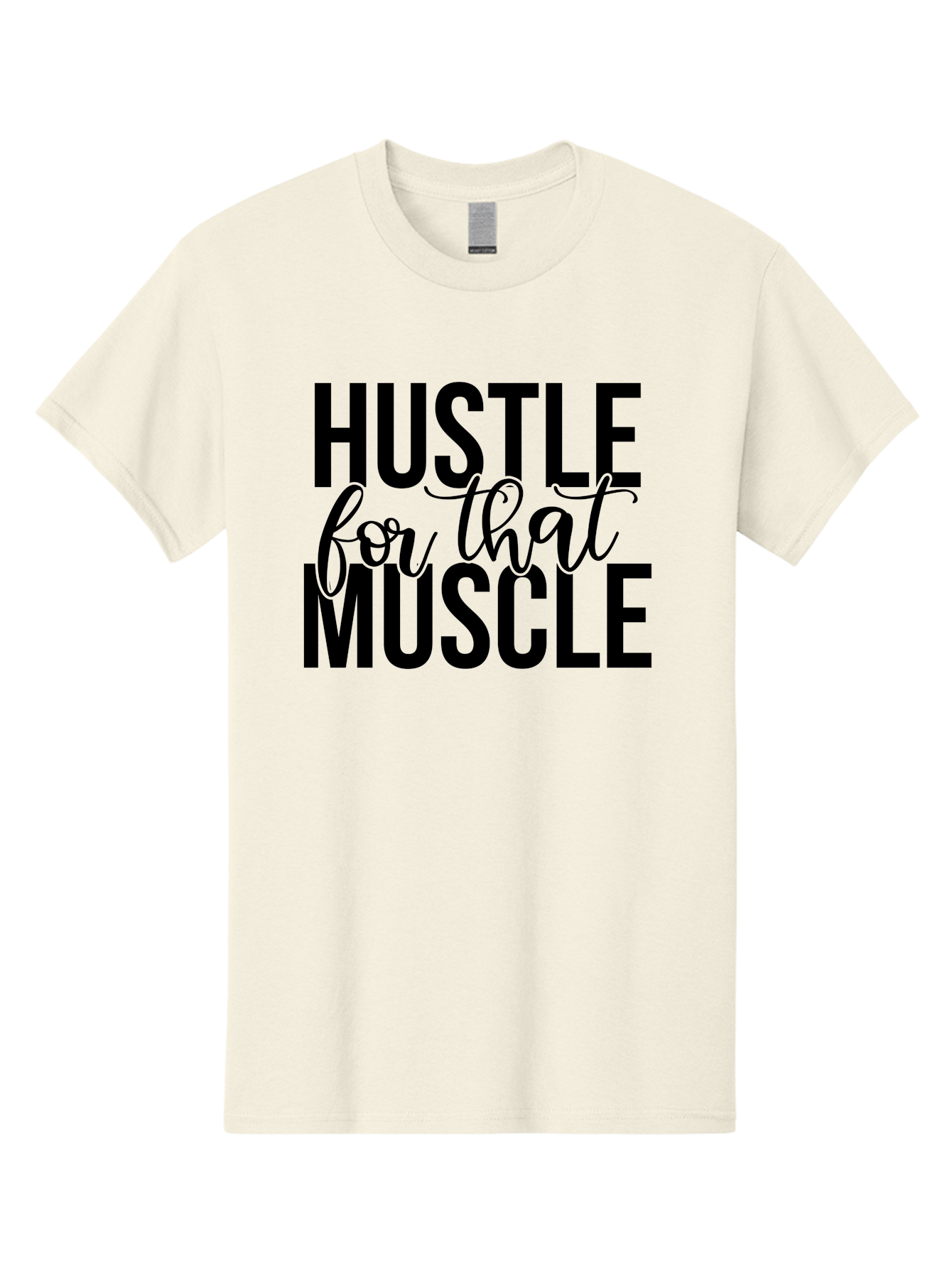 Hustle-For-That-Muscle Men'S Graphic Tee, 100% Cotton, Comfortable Casual Summer Wear, Machine Washable, Motivational Quote, Fitness Inspiration, Workout Motivation, Gym Motivation, Fitness Quotes, Bodybuilding, Weightlifting, Aad415 13