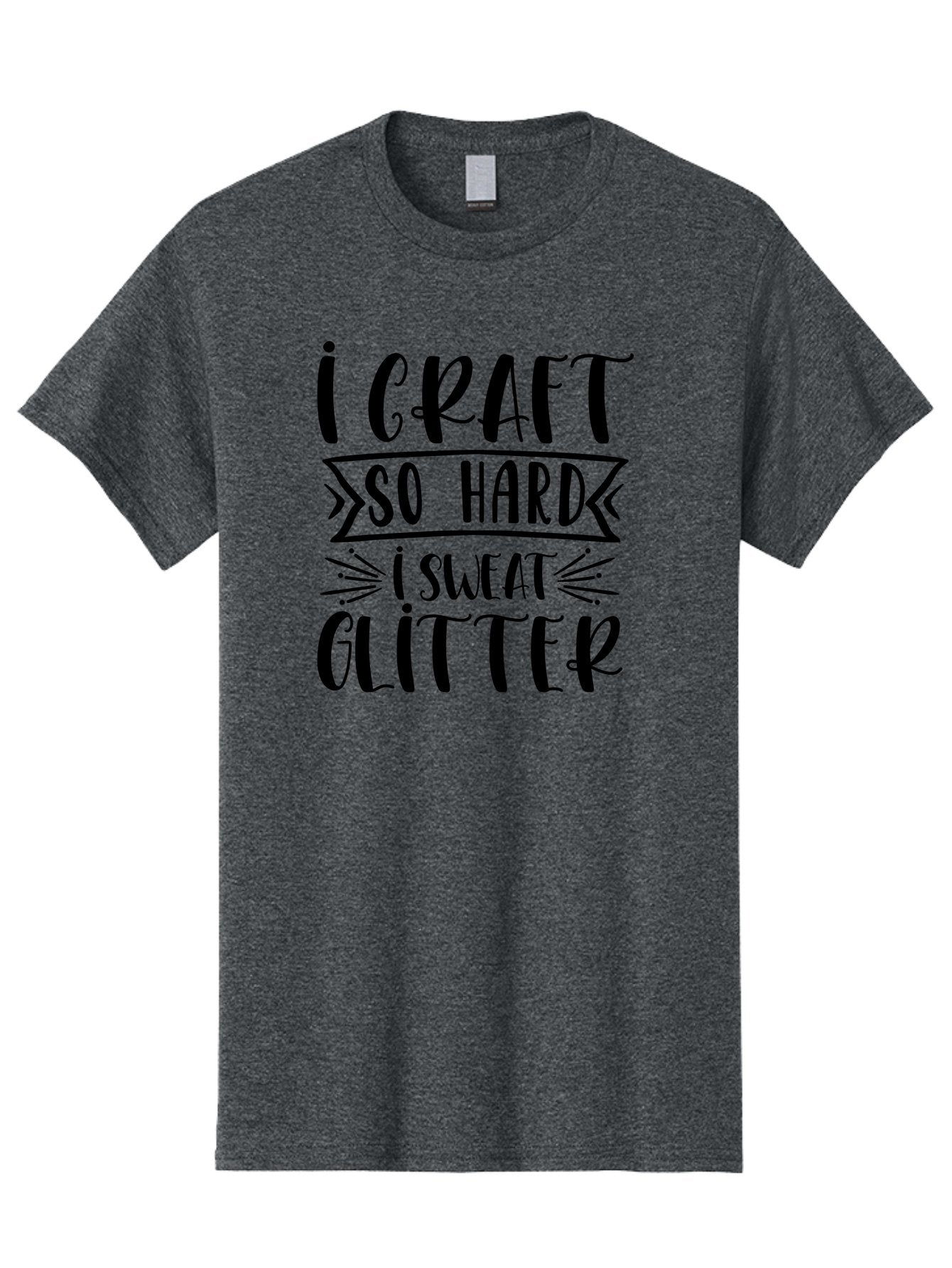 I-Craft-So-Hard Men'S Graphic Tee, 100% Cotton, Comfortable Casual Summer Wear, Machine Washable, Crafting Quote, Crafting Humor, Glitter Crafts, Handmade Crafts, Crafty Sayings, Crafting Passion, Diy Crafts, Crafting Love, Craft Inspiration Aad418 10