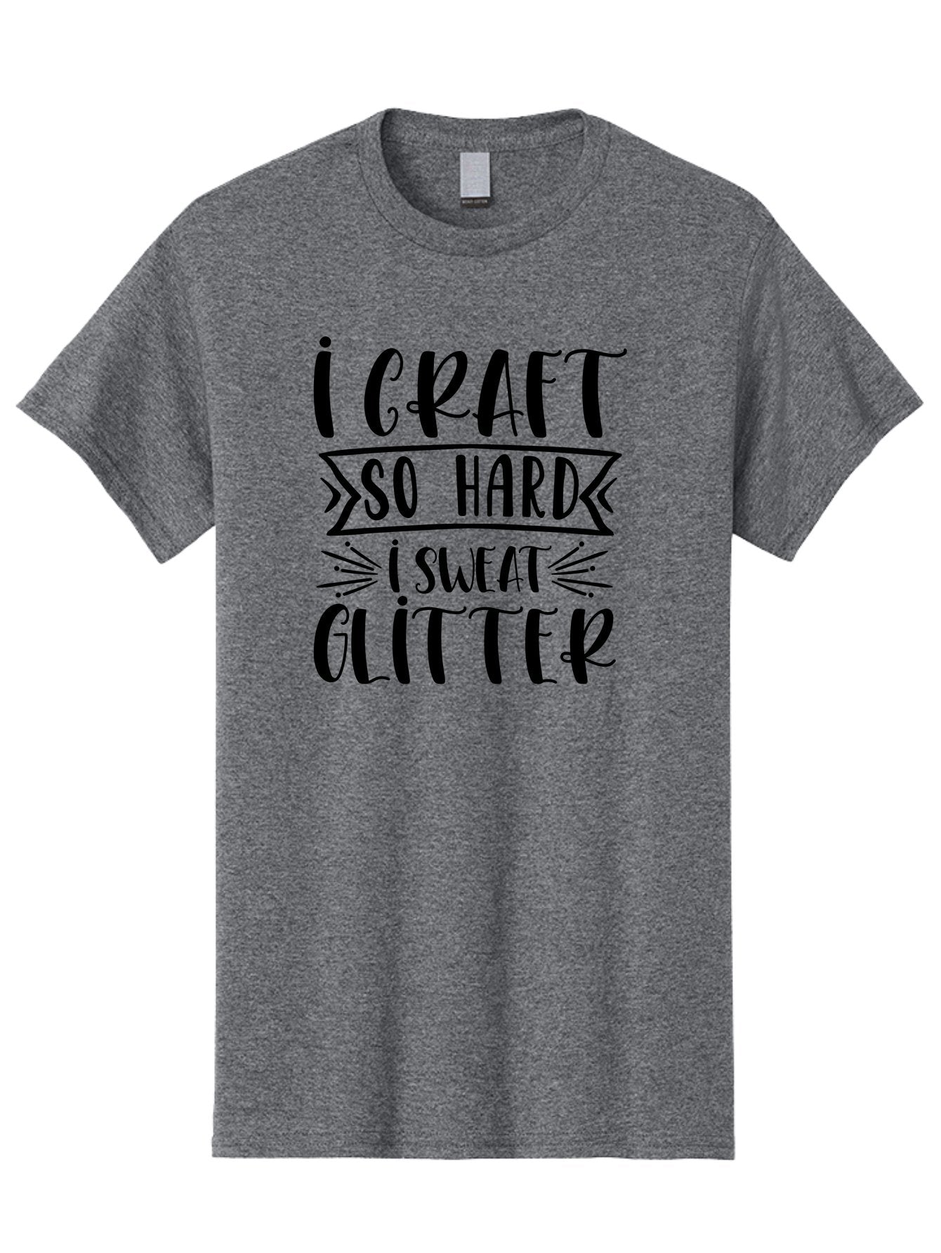 I-Craft-So-Hard Men'S Graphic Tee, 100% Cotton, Comfortable Casual Summer Wear, Machine Washable, Crafting Quote, Crafting Humor, Glitter Crafts, Handmade Crafts, Crafty Sayings, Crafting Passion, Diy Crafts, Crafting Love, Craft Inspiration Aad418 8