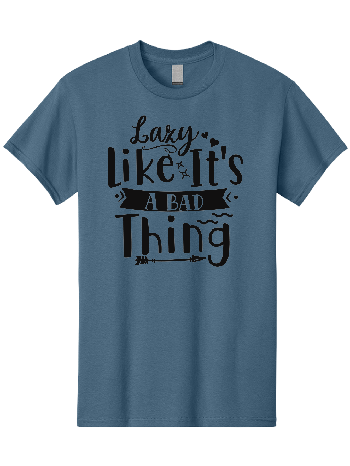 Lazy-Like-It-S-A-Bad-Thing Men'S Graphic Tee, 100% Cotton, Comfortable Casual Summer Wear, Machine Washable, Funny Quote, Lazy Humor, Motivational Phrase, Inspirational Saying, Novelty Graphic, Witty Text, Lazy Day Vibes, Relaxed Attitude Aad429 11