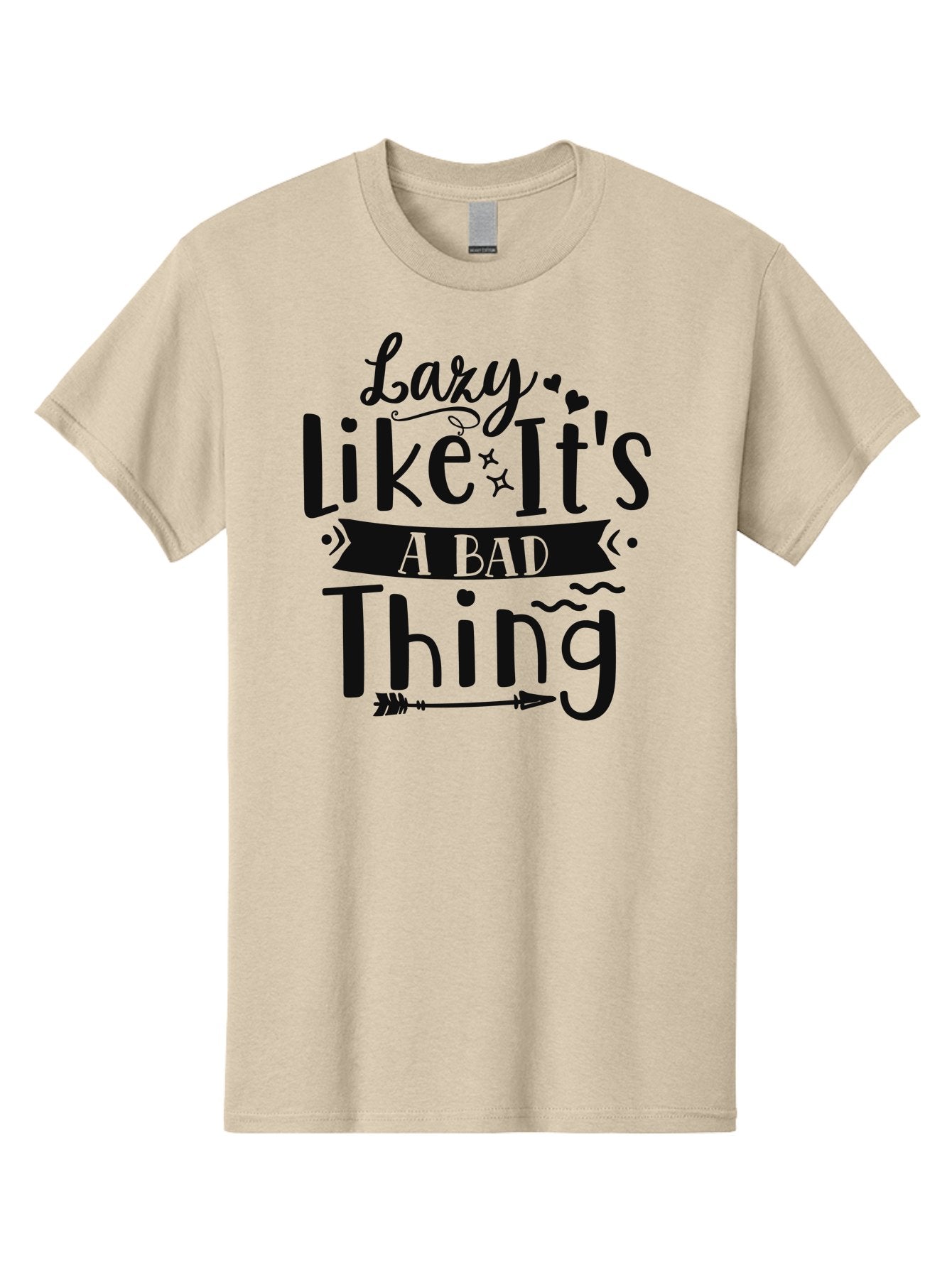 Lazy-Like-It-S-A-Bad-Thing Men'S Graphic Tee, 100% Cotton, Comfortable Casual Summer Wear, Machine Washable, Funny Quote, Lazy Humor, Motivational Phrase, Inspirational Saying, Novelty Graphic, Witty Text, Lazy Day Vibes, Relaxed Attitude Aad429 6