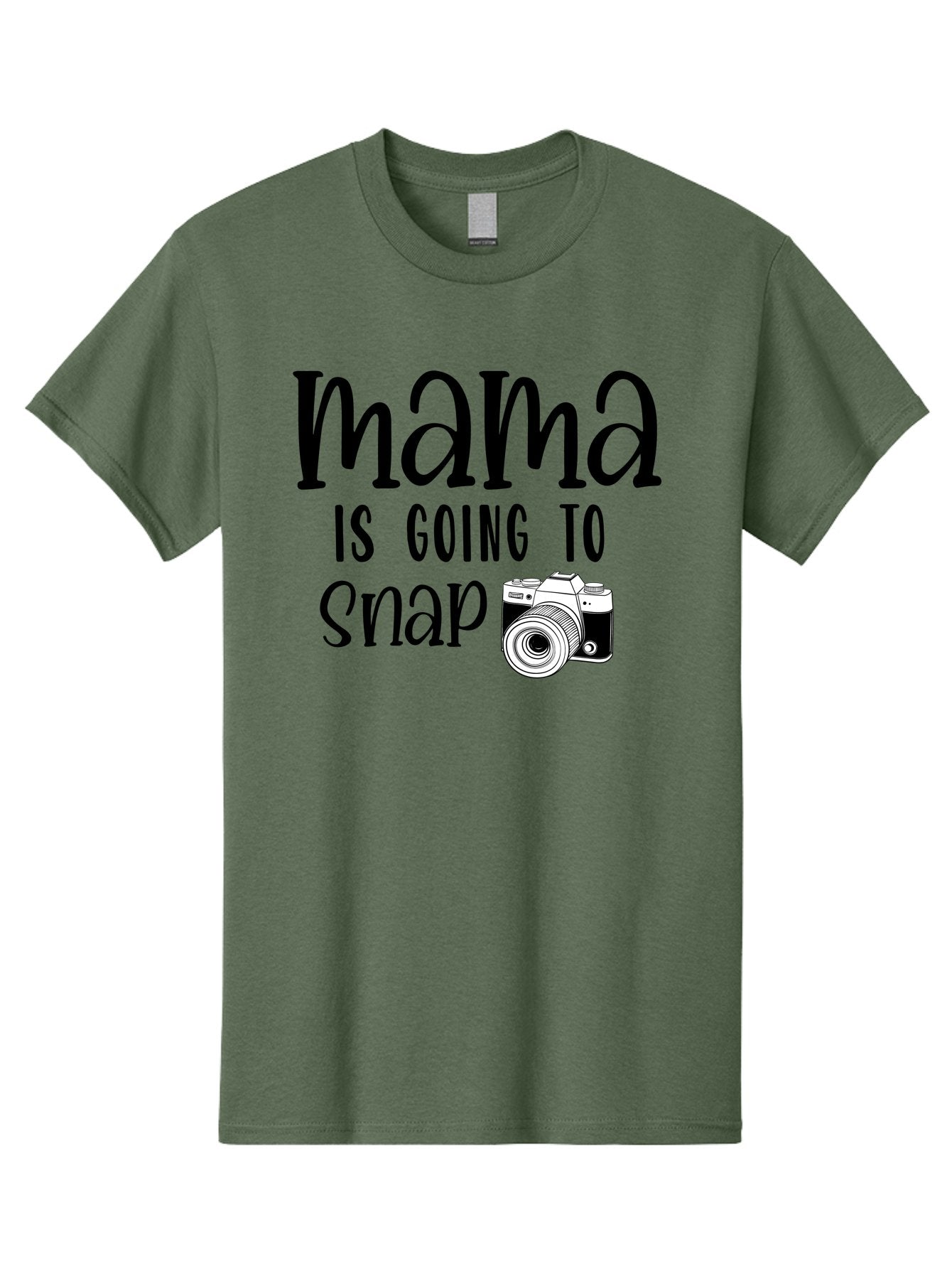 Mama-Is-Going-To-Snap Men'S Graphic Tee, 100% Cotton, Comfortable Casual Summer Wear, Machine Washable, Mama, Photography, Camera, Snap, Mom, Black Camera, Photography Humor, Motherhood, Photography Quote, Funny Mama Aad433 11