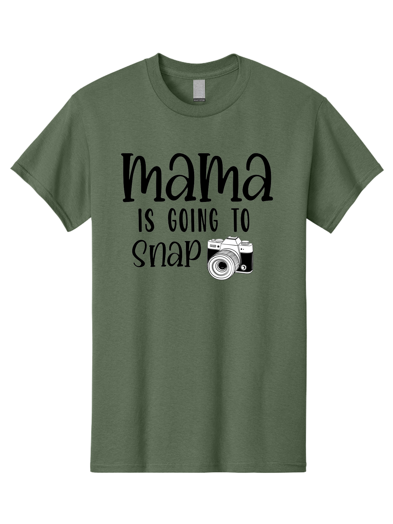 Mama-Is-Going-To-Snap Men'S Graphic Tee, 100% Cotton, Comfortable Casual Summer Wear, Machine Washable, Mama, Photography, Camera, Snap, Mom, Black Camera, Photography Humor, Motherhood, Photography Quote, Funny Mama Aad433 7
